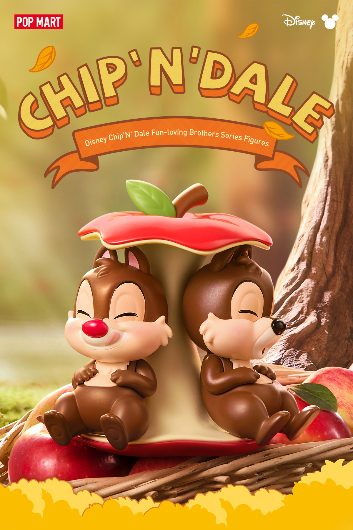 Disney Chip 'N' Dale Fun-loving Brothers Series Figures - POP MART