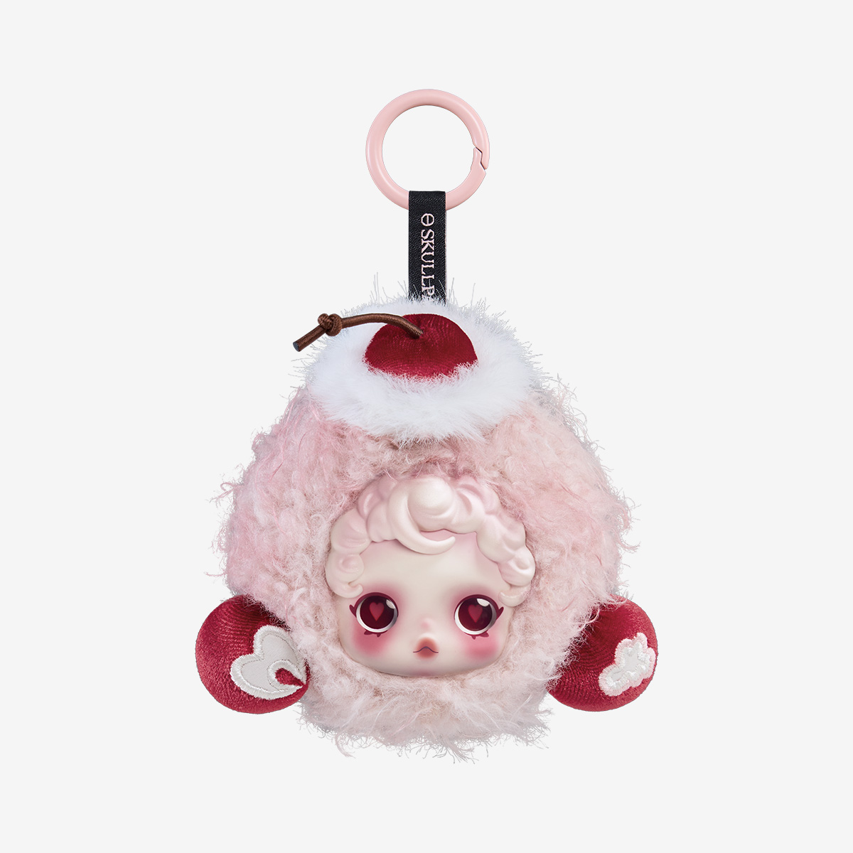 【新品1個】SKULLPANDA Plush-6kHzぬいぐるみ SKULLPANDA Lazy Panda Plush Doll Pendant - POP MART (Japan)