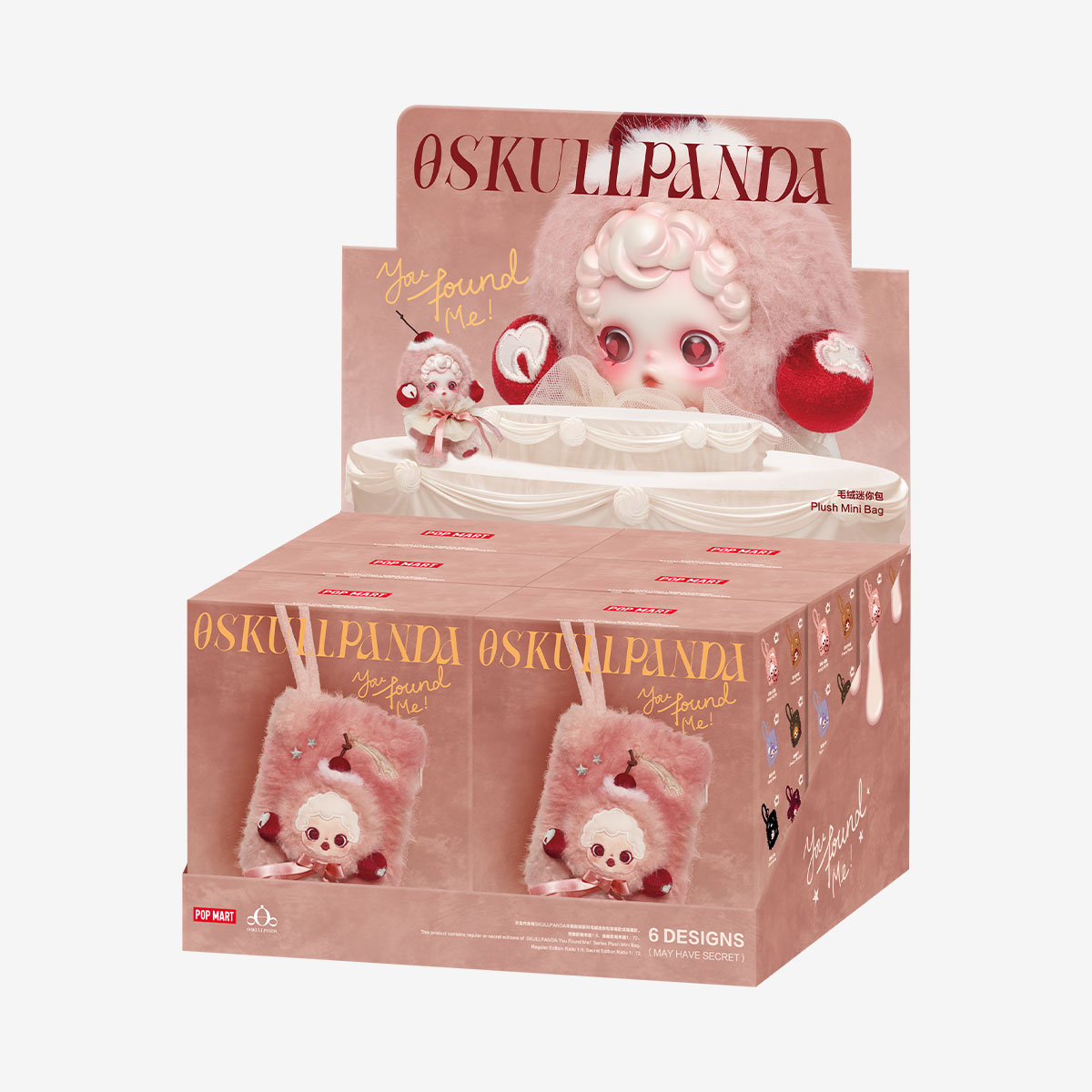 SKULLPANDA You Found Me！Series Plush Mini Bag - POP MART (Australia)