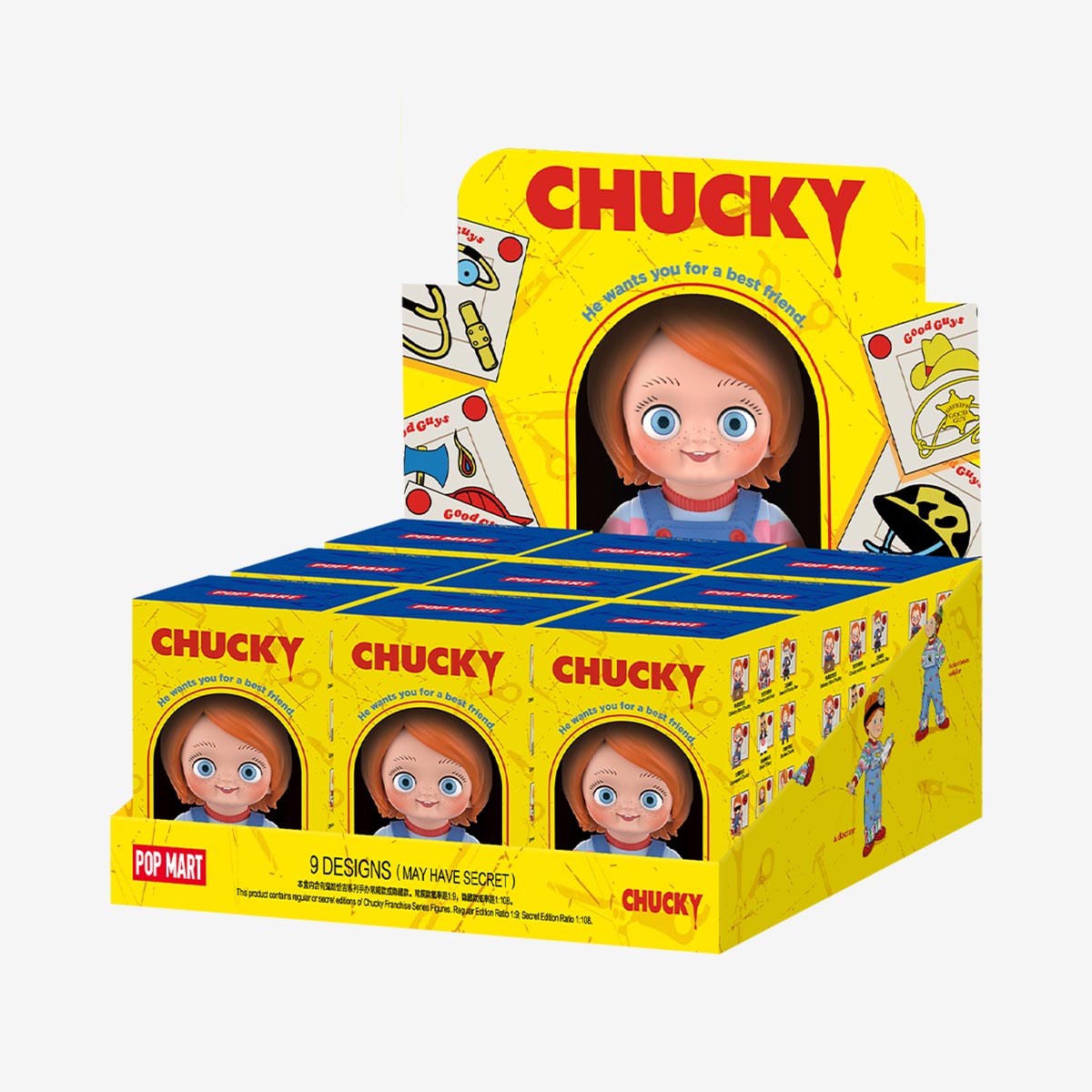 Chucky Franchise Series Figures - POP MART (Japan)