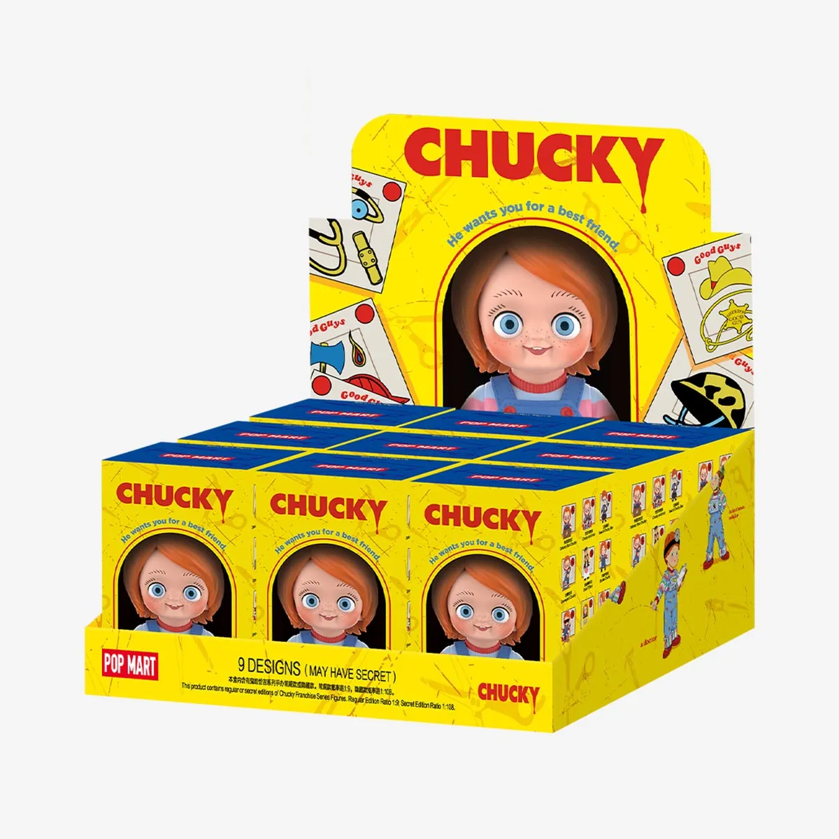 Chucky Franchise Series Figures - POP MART (Japan)