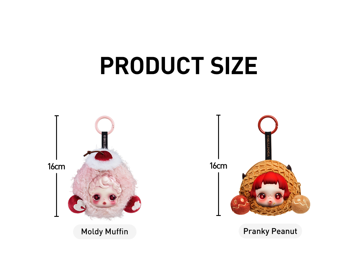 POPMART SKULLPANDA muffin AirPodsケース SKULLPANDA You Found Me！Series Earphone Bag - POP MART