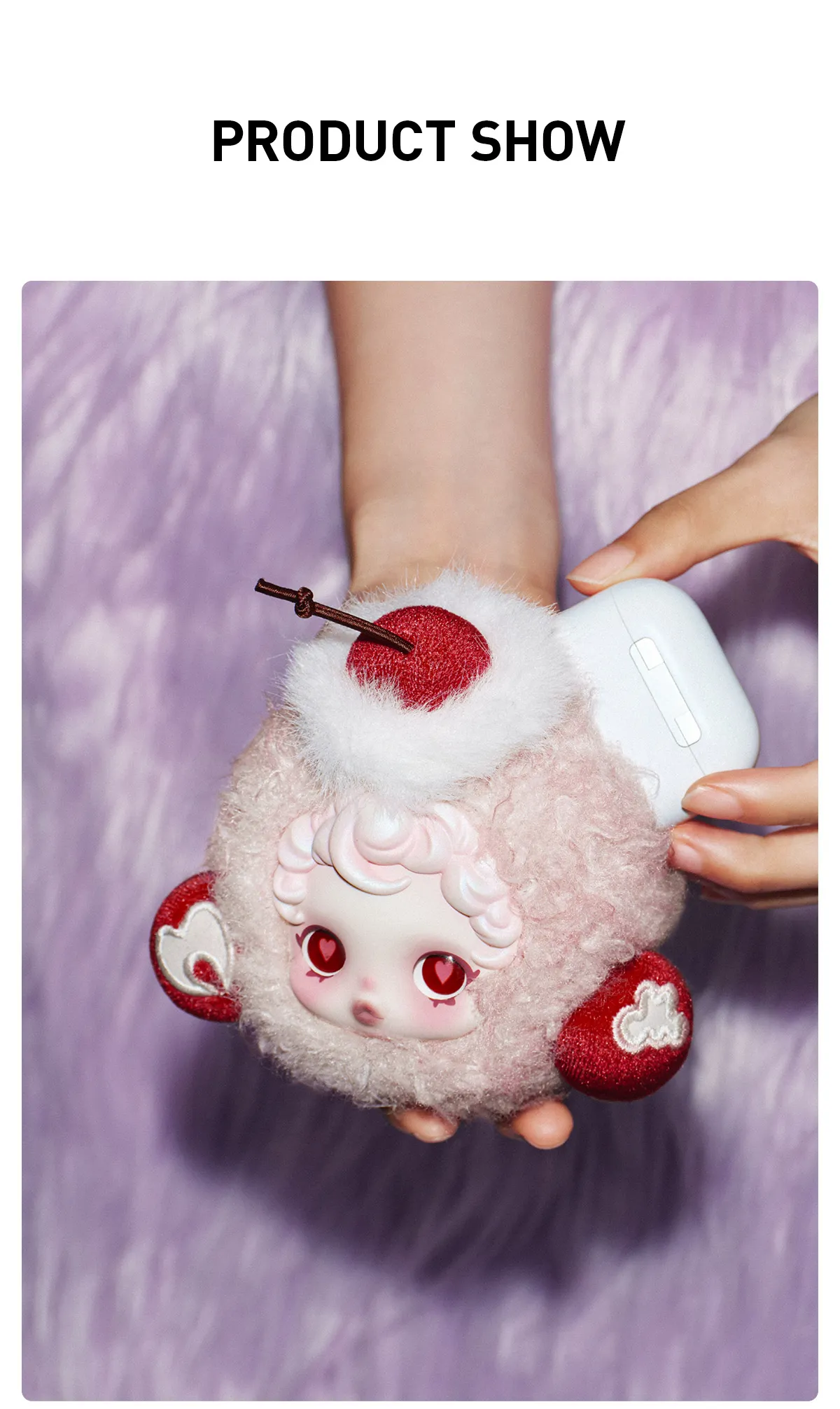 SKULLPANDA You Found Me！Series Earphone Bag-Moldy Muffin - POP 