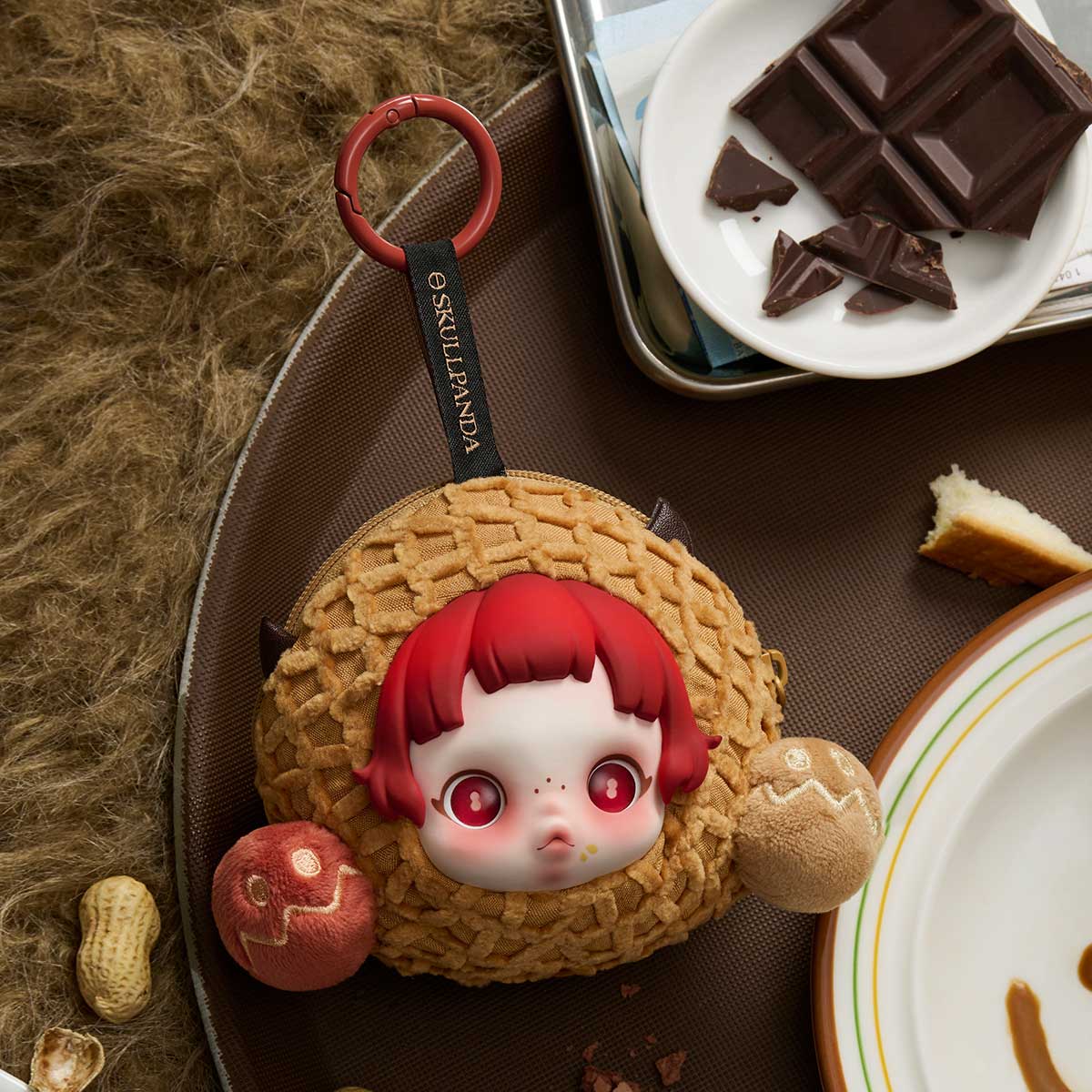 SKULLPANDA You Found Me！Series Earphone Bag-Pranky Peanut - POP