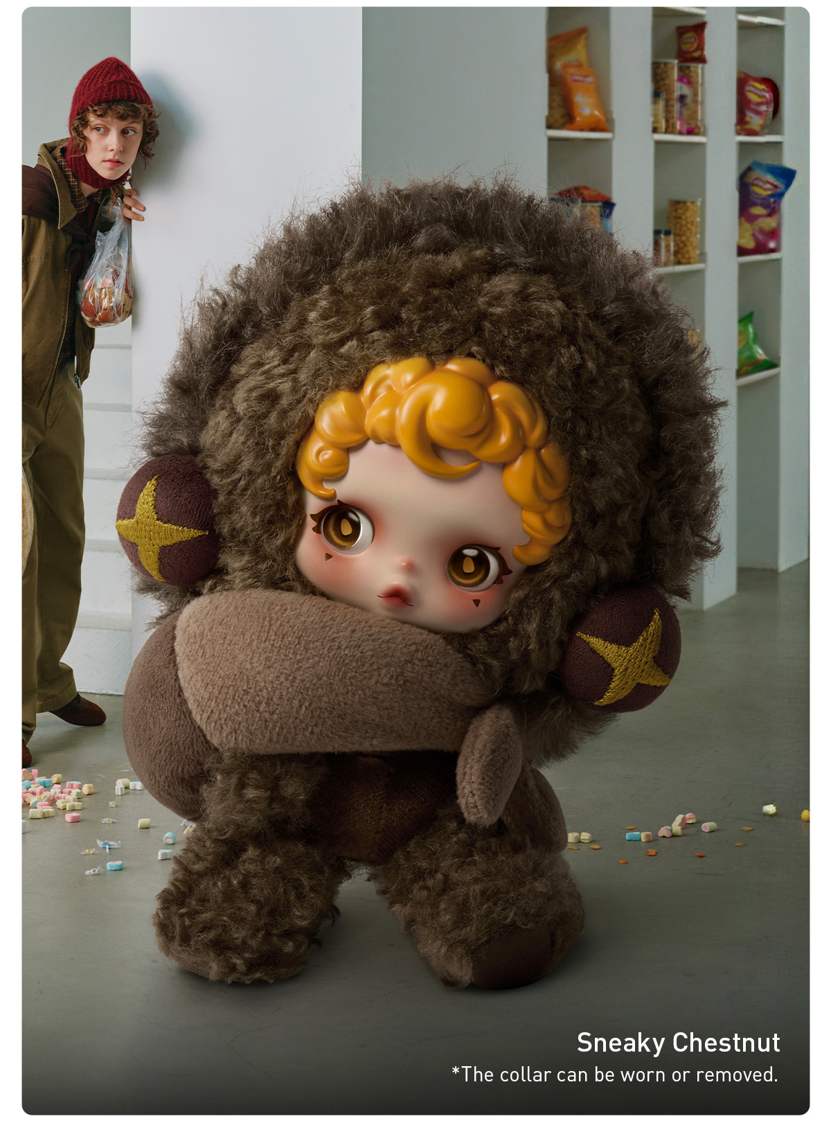 SKULLPANDA You Found Me! Series Plush Doll Pendant - POP MART (Japan)