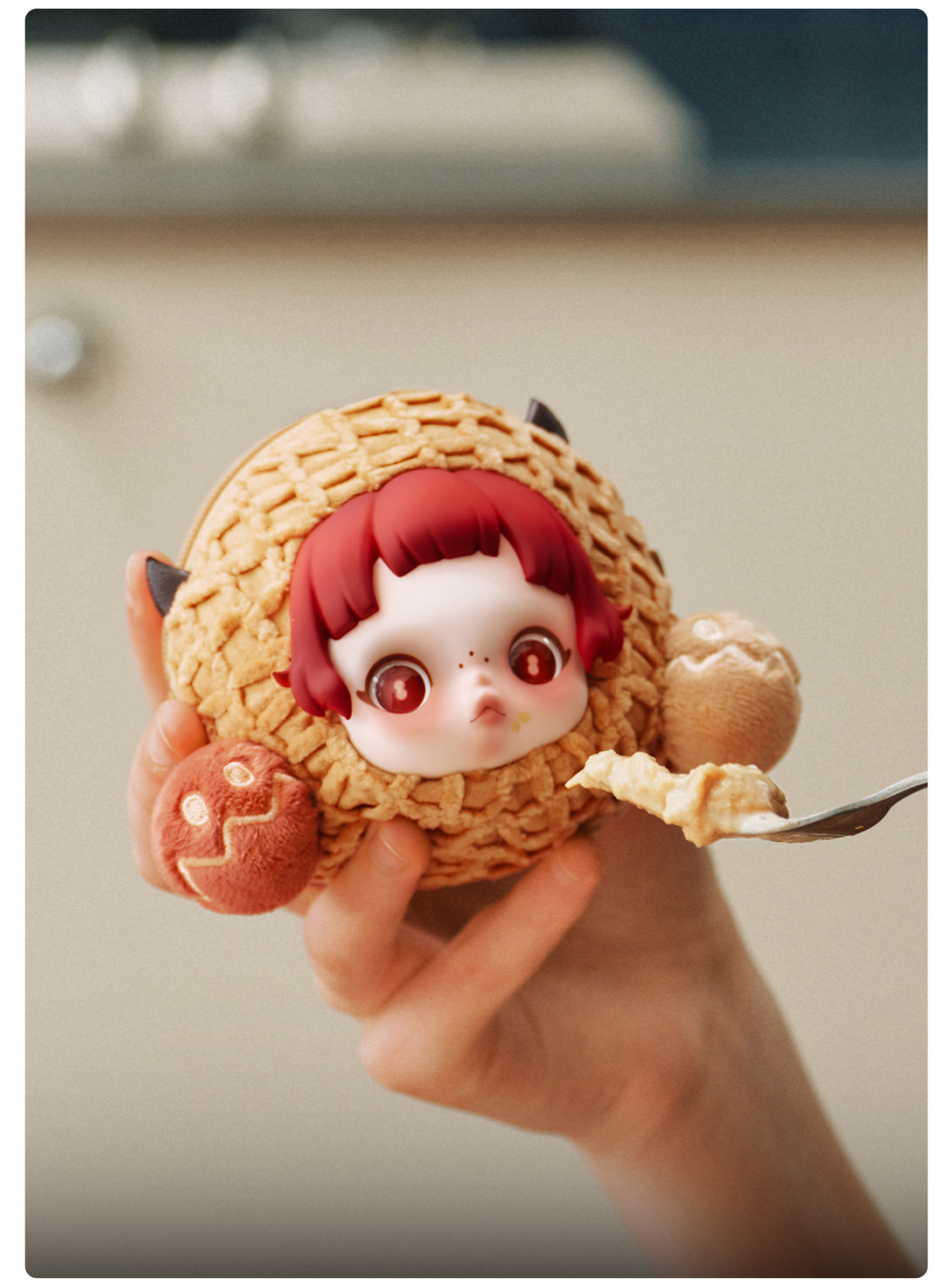 SKULLPANDA You Found Me！Series Earphone Bag-Moldy Muffin