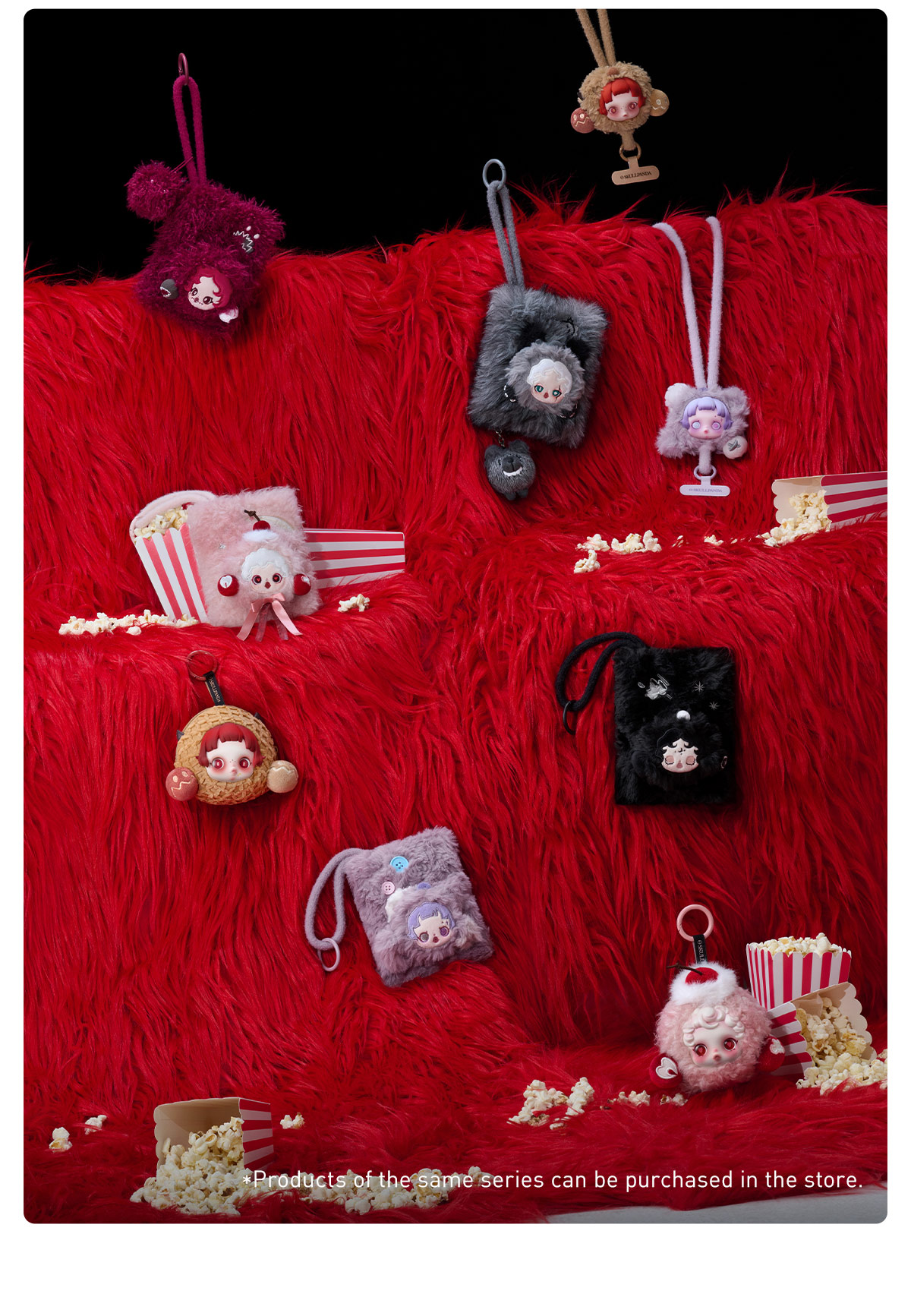 SKULLPANDA You Found Me！Series Plush Mini Bag - POP MART