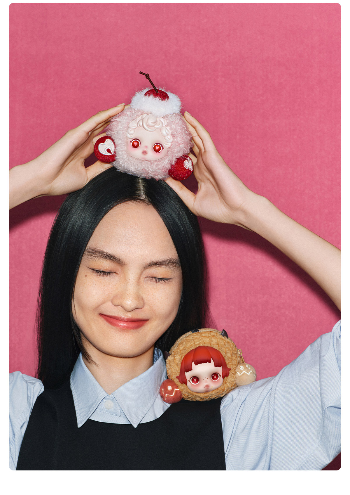 SKULLPANDA You Found Me！Series Earphone Bag-Pranky Peanut - POP