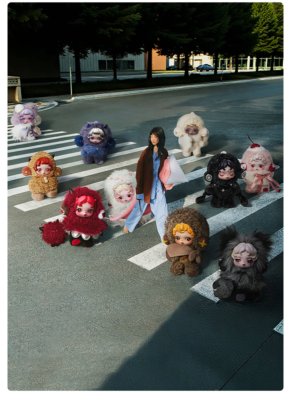 SKULLPANDA You Found Me! Series Plush Doll Pendant - POP