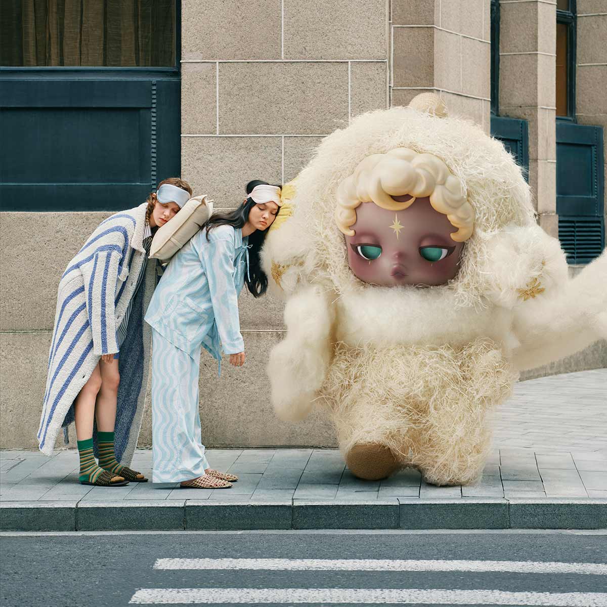 SKULLPANDA You Found Me! シリーズ ぬいぐるみペンダント - POP