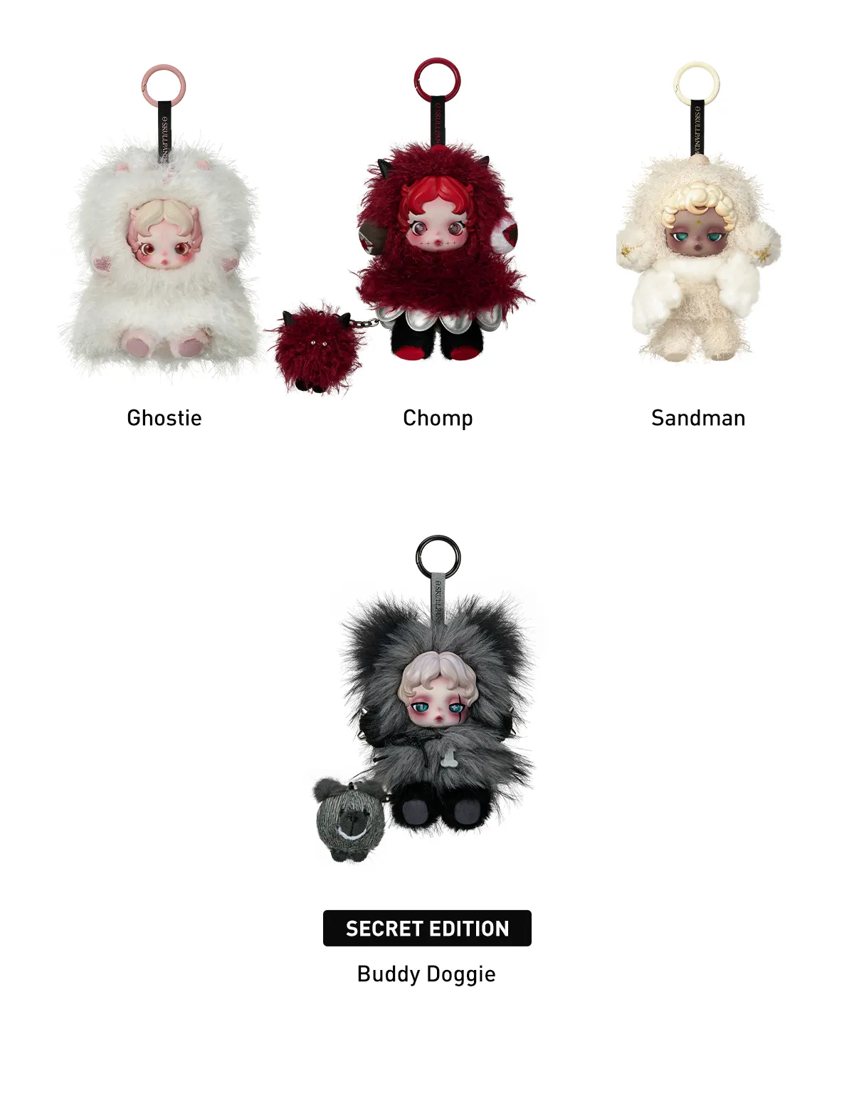 POP NOW:SKULLPANDA You Found Me! Series Plush Doll Pendant - POP 