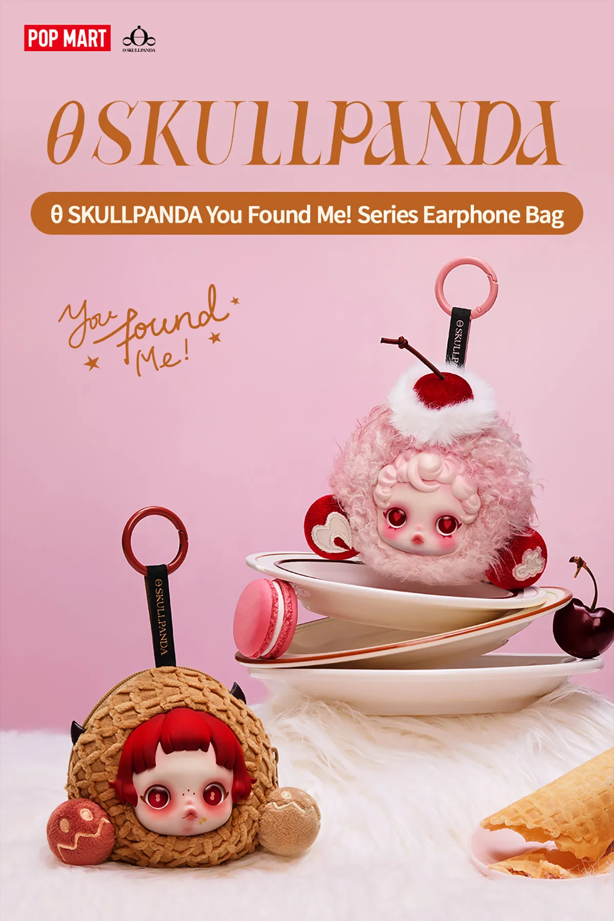 SKULLPANDA You Found Me！シリーズ イヤホンケース Pranky Peanut 