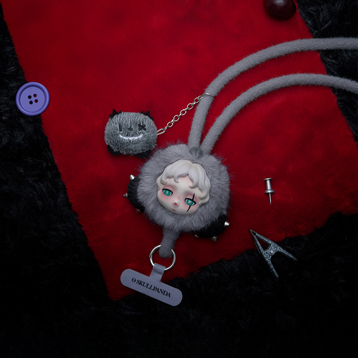スカルパンダ YouFoundMe スマホストラップ アソート POPMART SKULLPANDA You Found Me！Series Phone Lanyard - POP MART