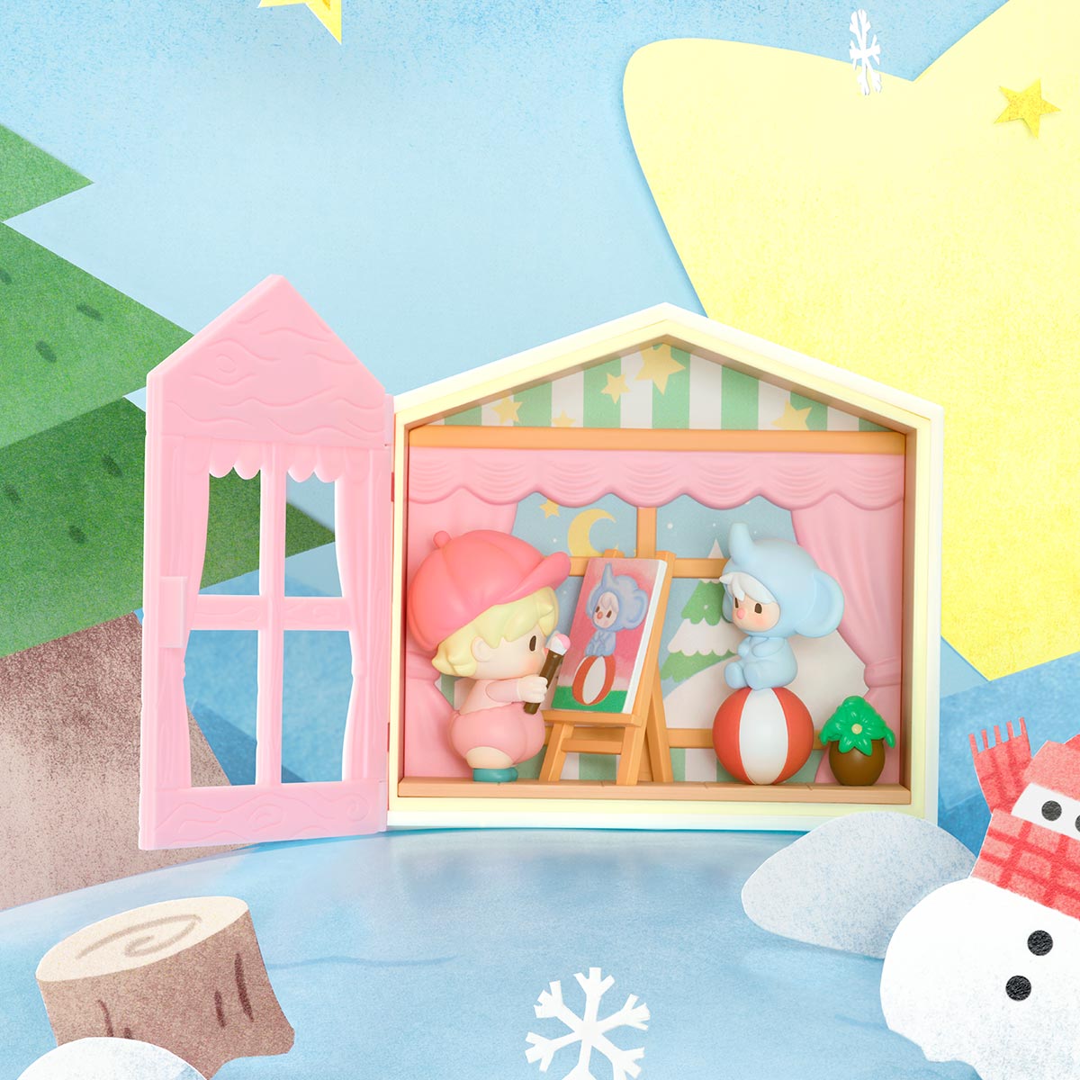 Sweet Bean Celebrate Ordinary Days Series Scene Sets - POP MART