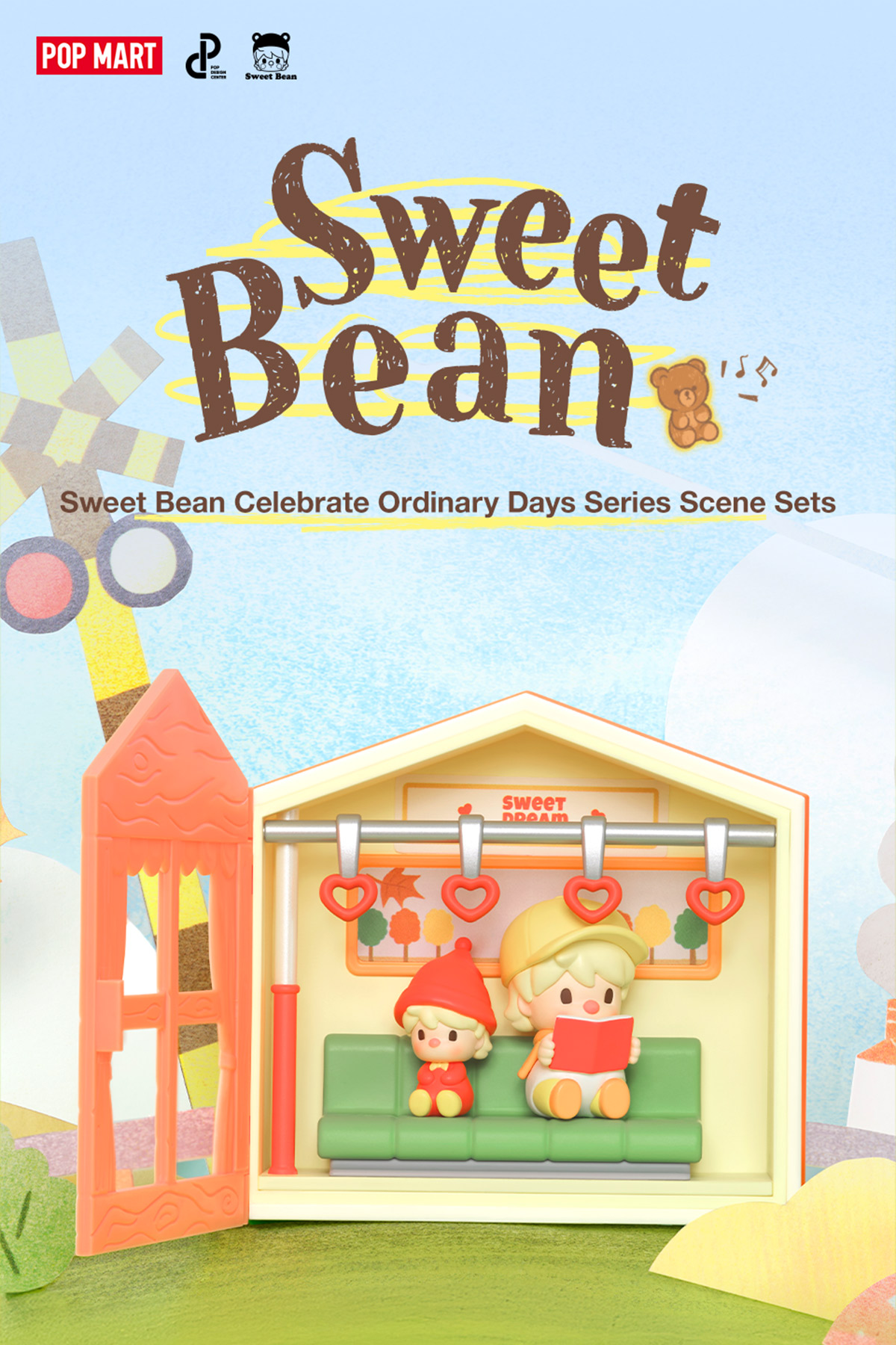 ポップマート スイートビーン セレブレート オーディナリー デイズ シリーズ Sweet Bean Celebrate Ordinary Days Series Scene Sets - POP MART
