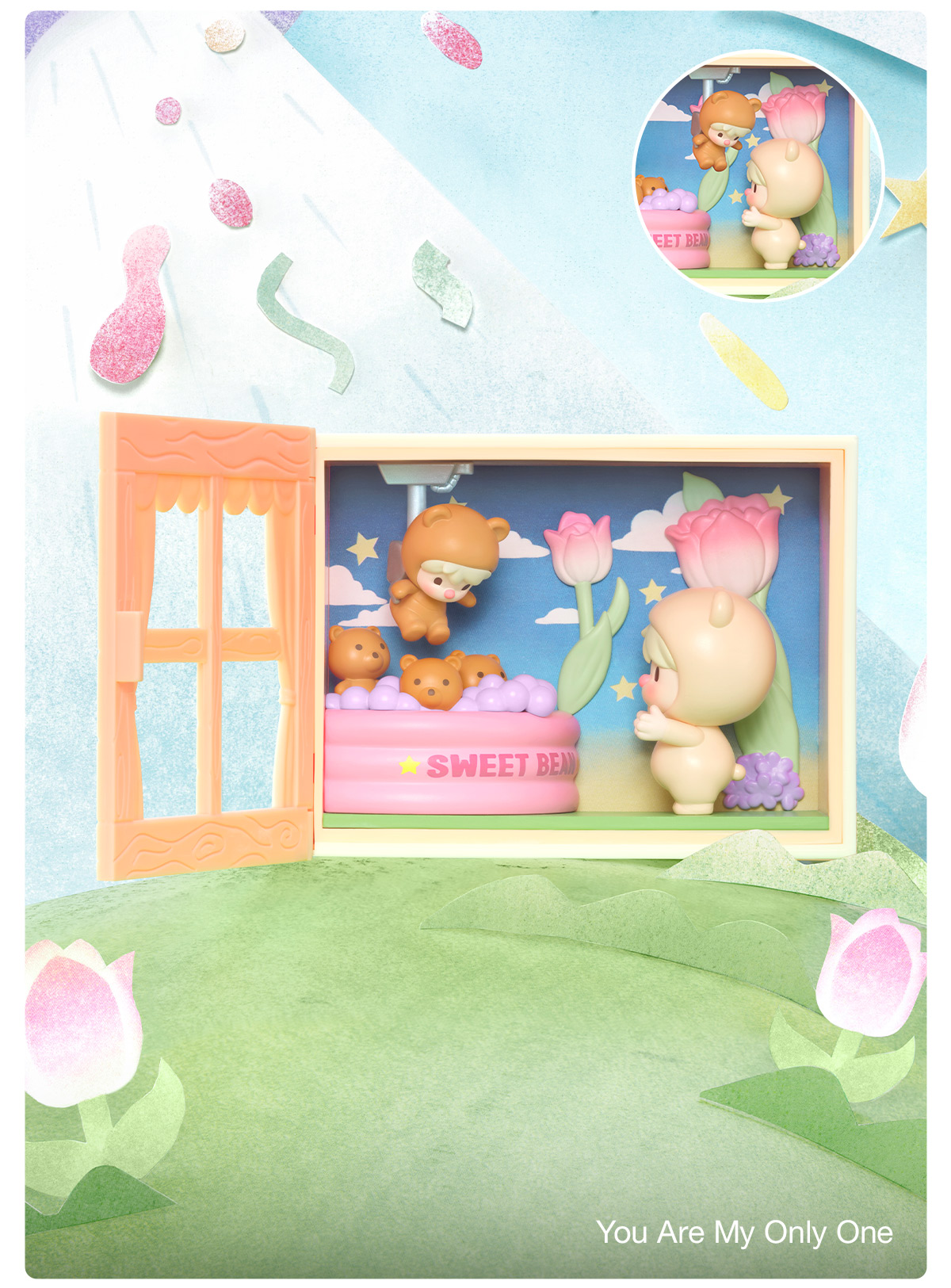 Sweet Bean Celebrate Ordinary Days Series Scene Sets - POP MART