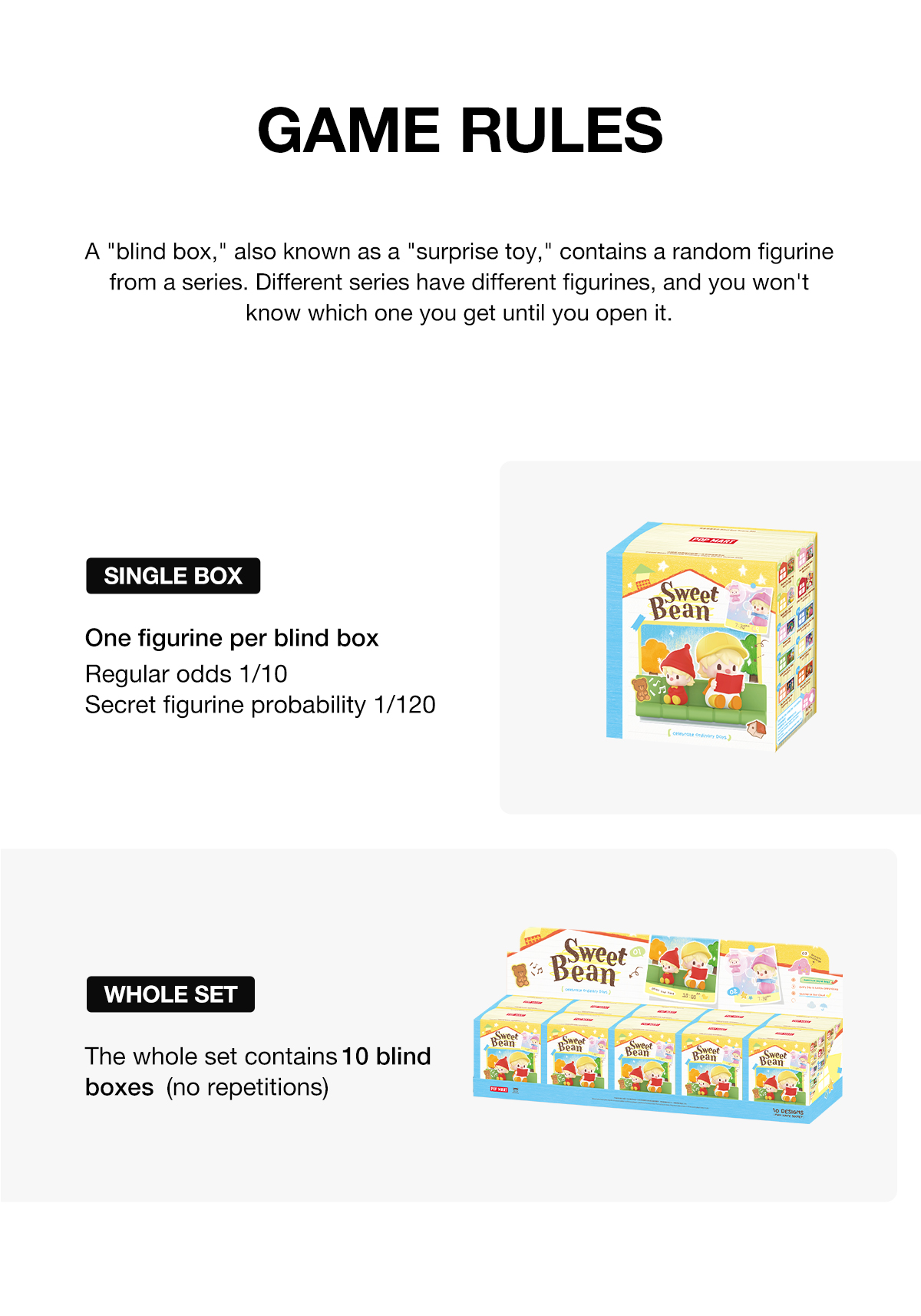 ポップマート スイートビーン セレブレート オーディナリー デイズ シリーズ Sweet Bean Celebrate Ordinary Days シリーズ シーンセット - POP