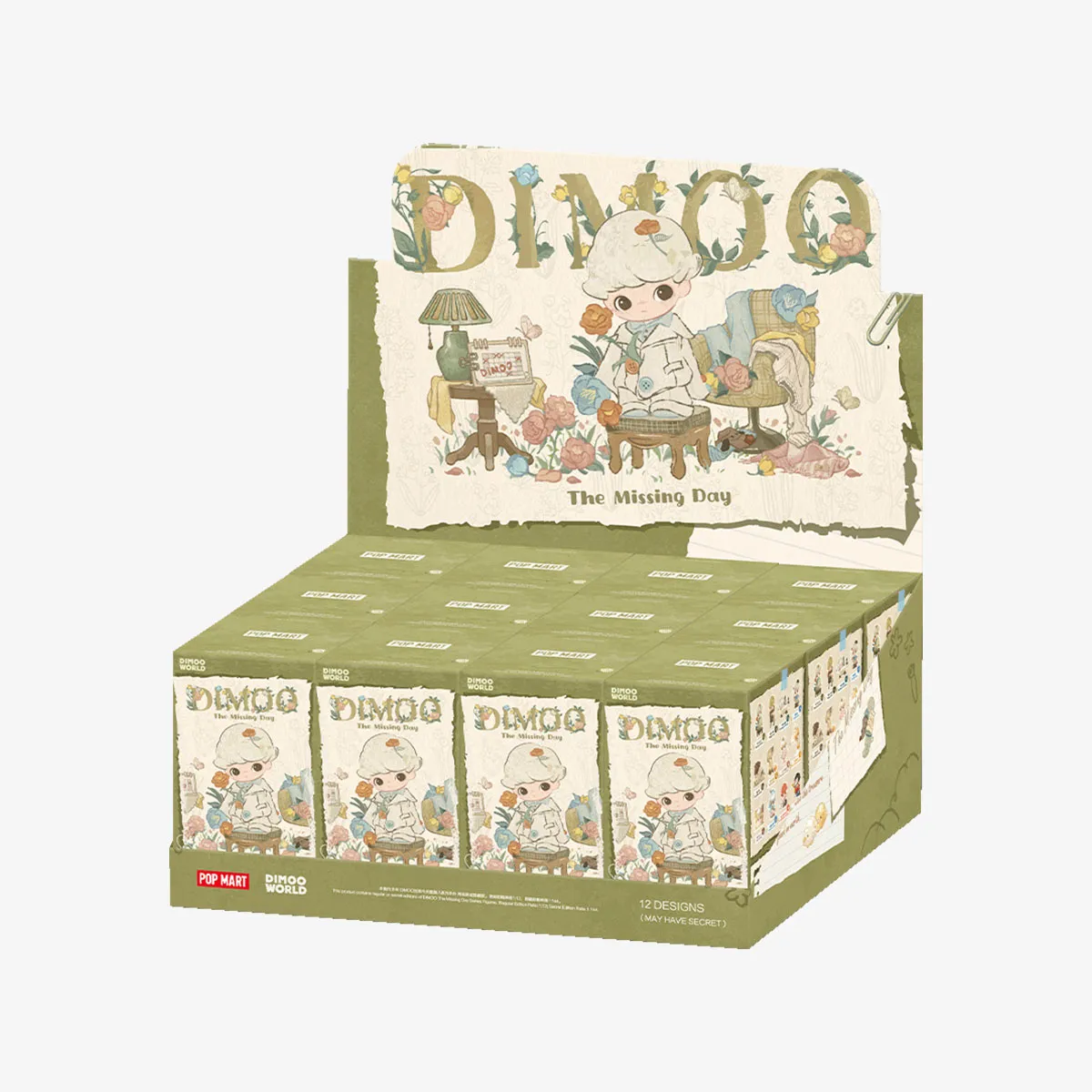 DIMOO The Missing Day Series Figures-POP MART(France)