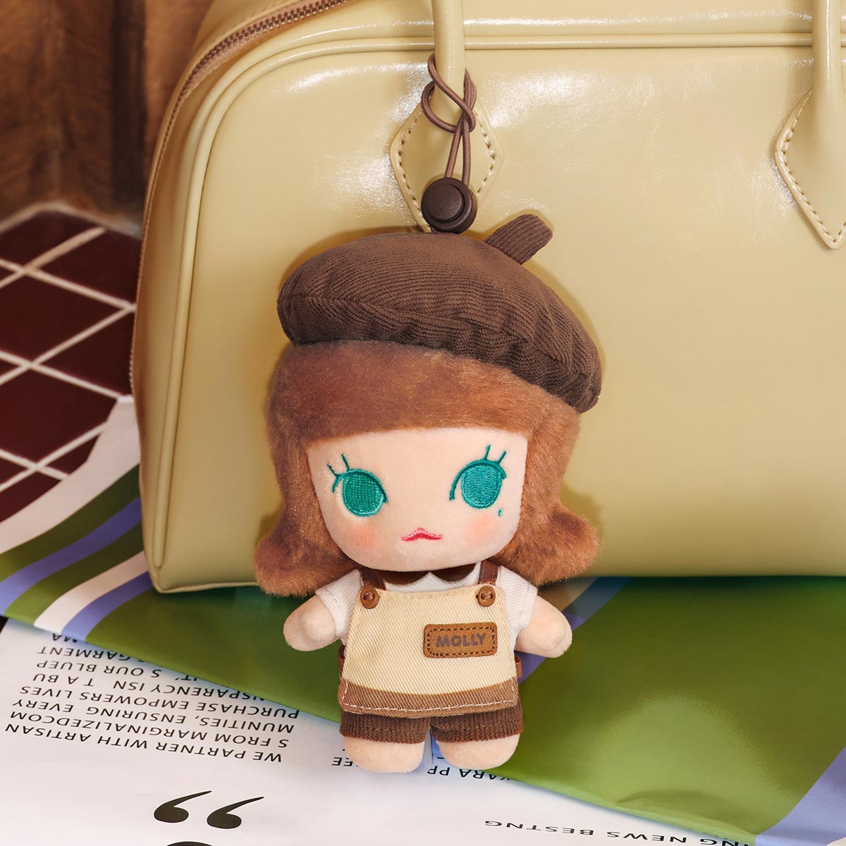 POP BEAN Coffee Factory Series-Plush Pendant - POP MART (Japan)