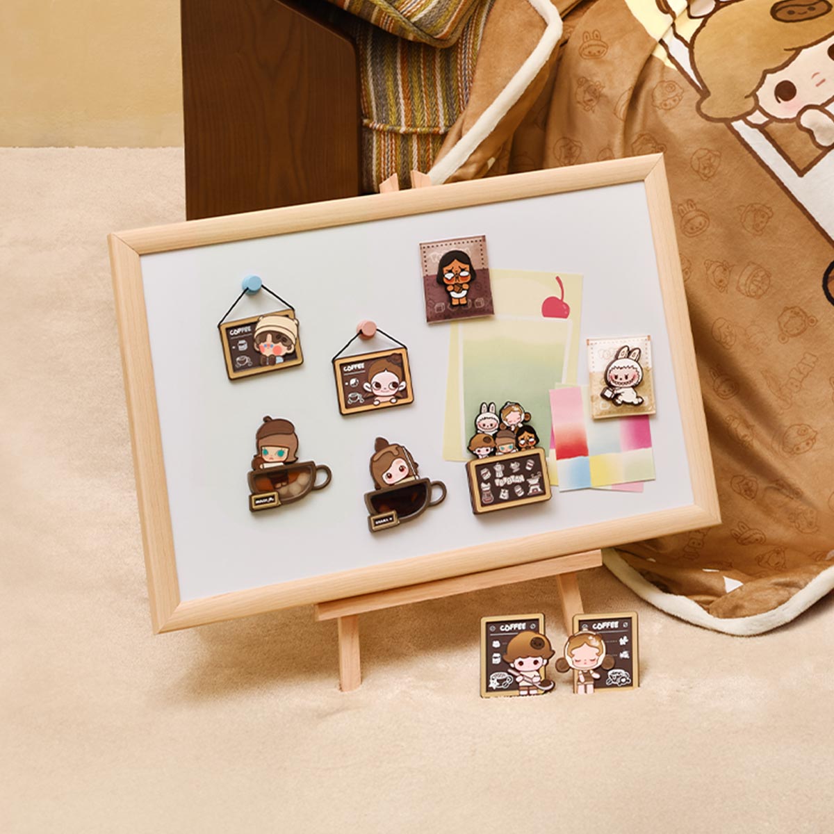 POP BEAN Coffee Factory Series-Fridge Magnet - POP MART (Japan)