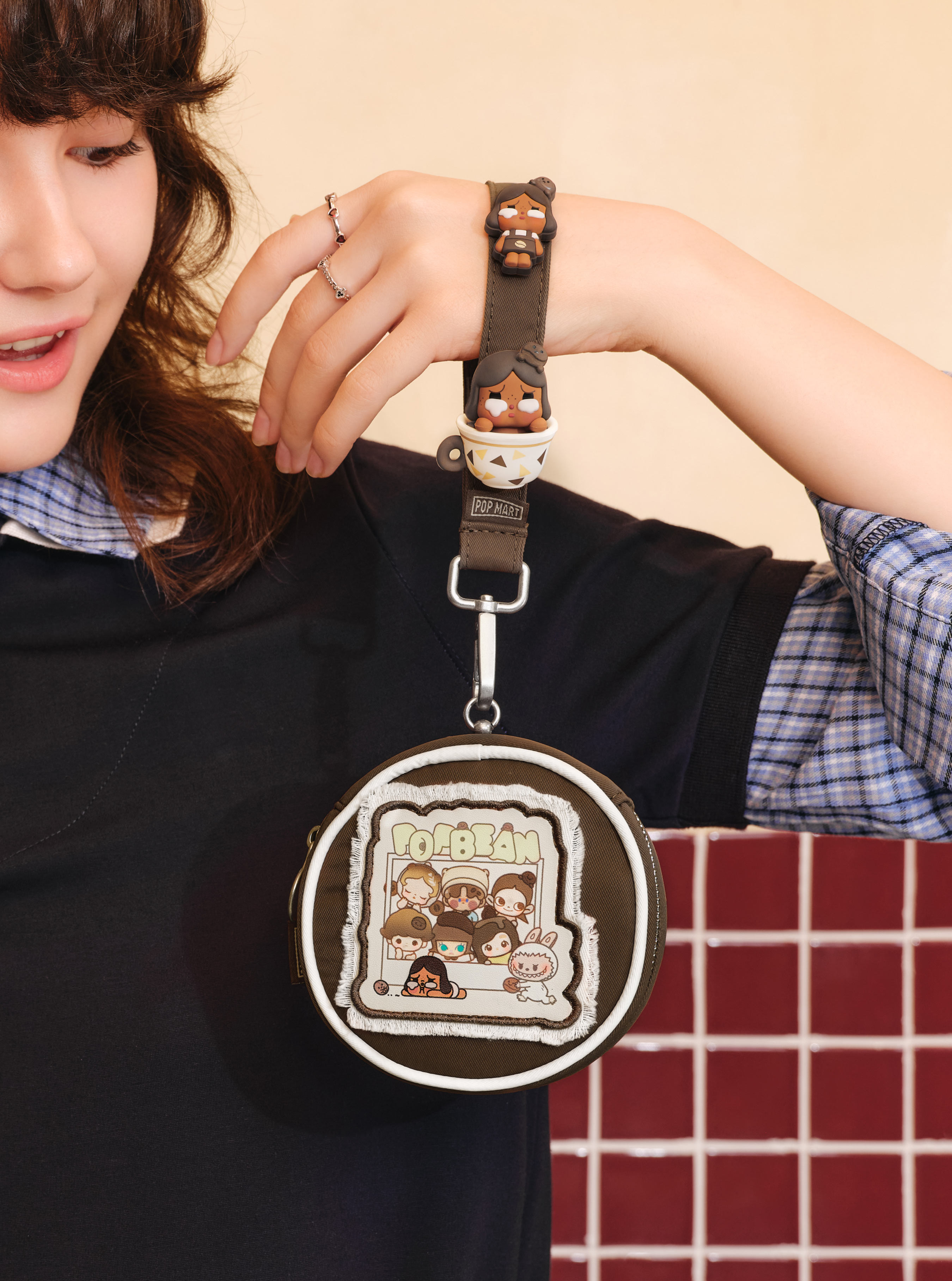 キーホルダー・アクリルキーホルダー Letter Pendant Blind Box (A-M) (N-Z) 台湾展 刺繍キーホルダーF – ボリス雑貨店