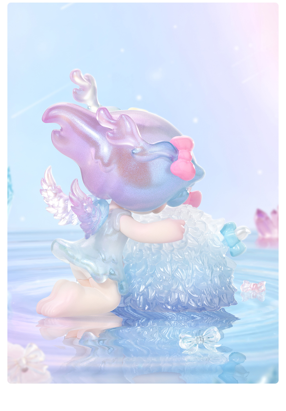 Azura × INSTINCTOY POPMART Azura × INSTINCTOY Snuggle with Bowy Fluffy Figure - POP