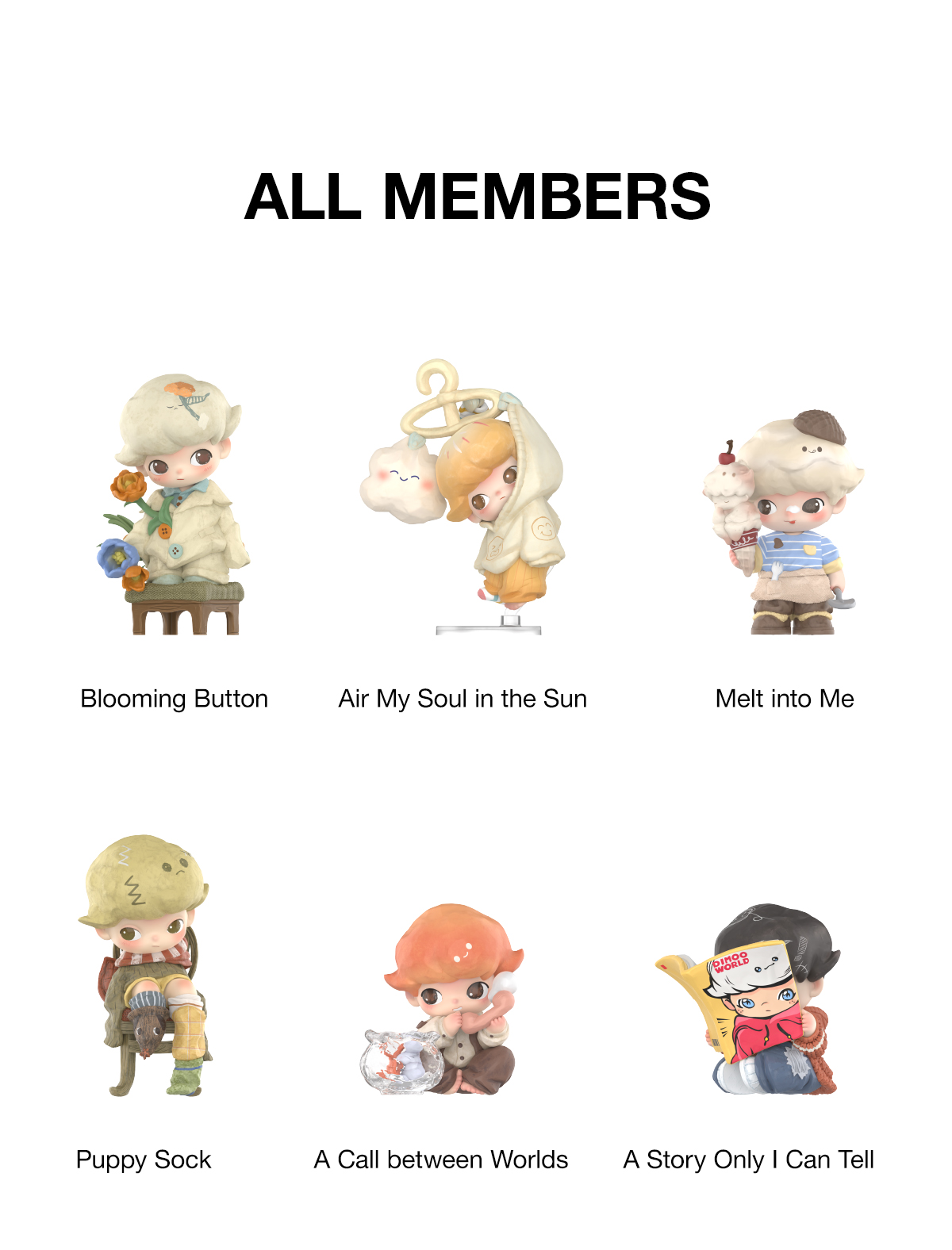 DIMOO The Missing Day Series Figures - POP MART (Singapore)