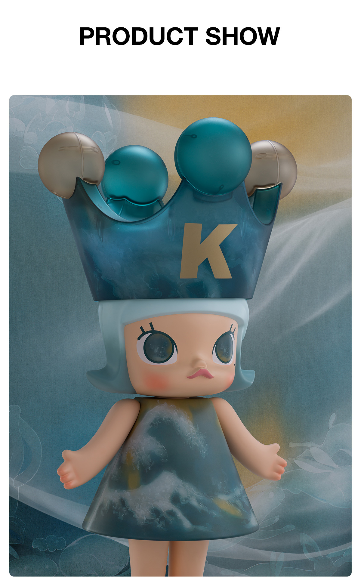 その他 MEGA  MOLLY 1000% DIDI-TO LOVE MEGA ROYAL MOLLY 1000% DIDI-TO LOVE - POP MART (Australia)