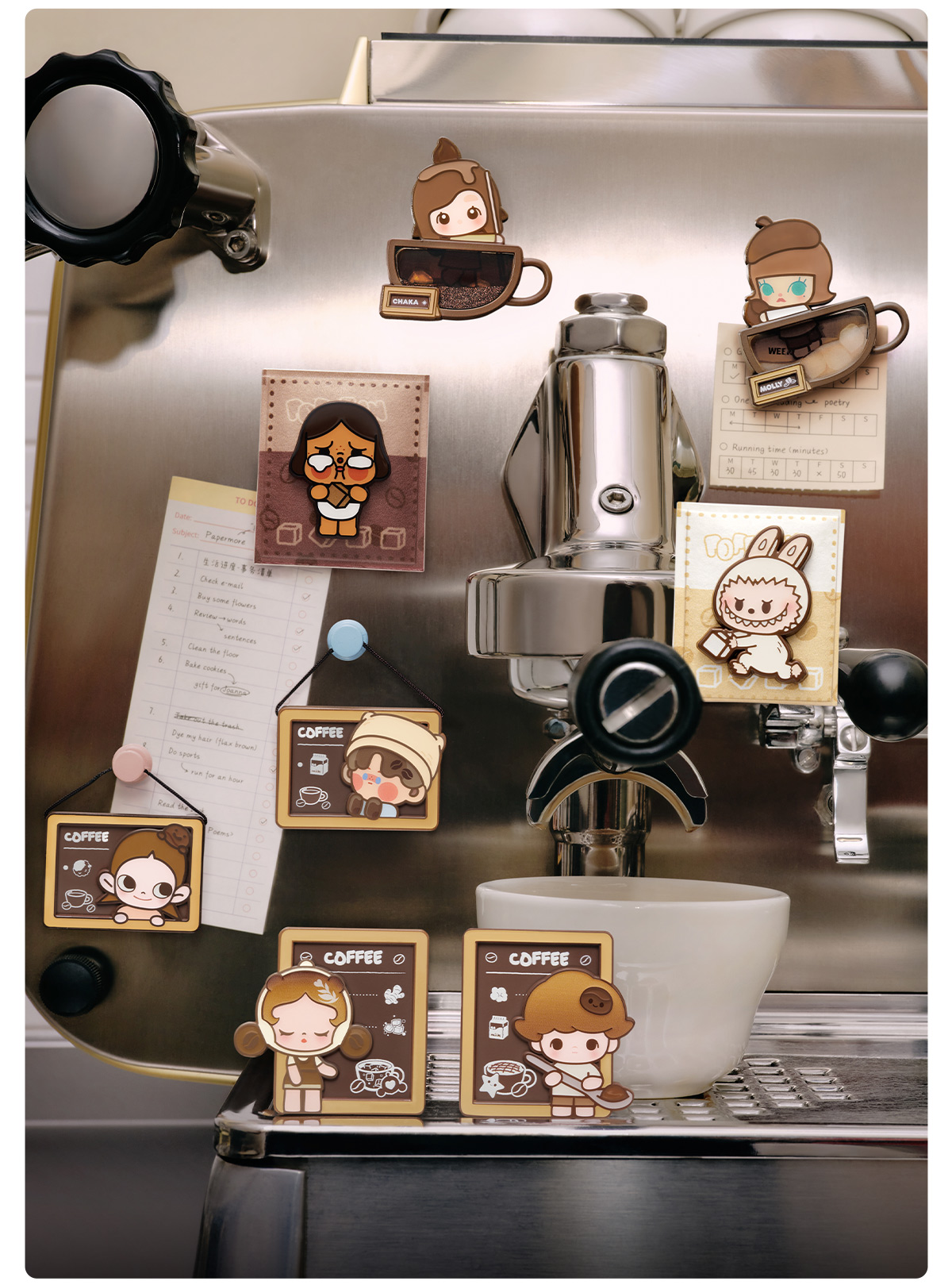 POP BEAN Coffee Factory Series-Fridge Magnet - POP MART (Japan)