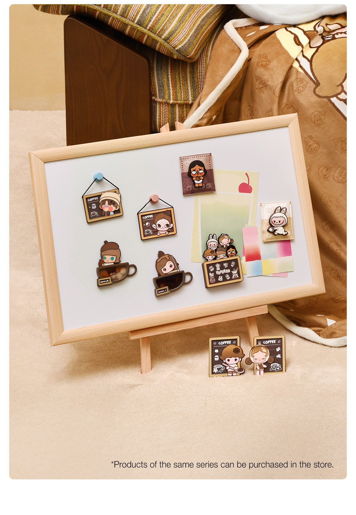 POP BEAN Coffee Factory Series-Fridge Magnet - POP MART (South Korea)