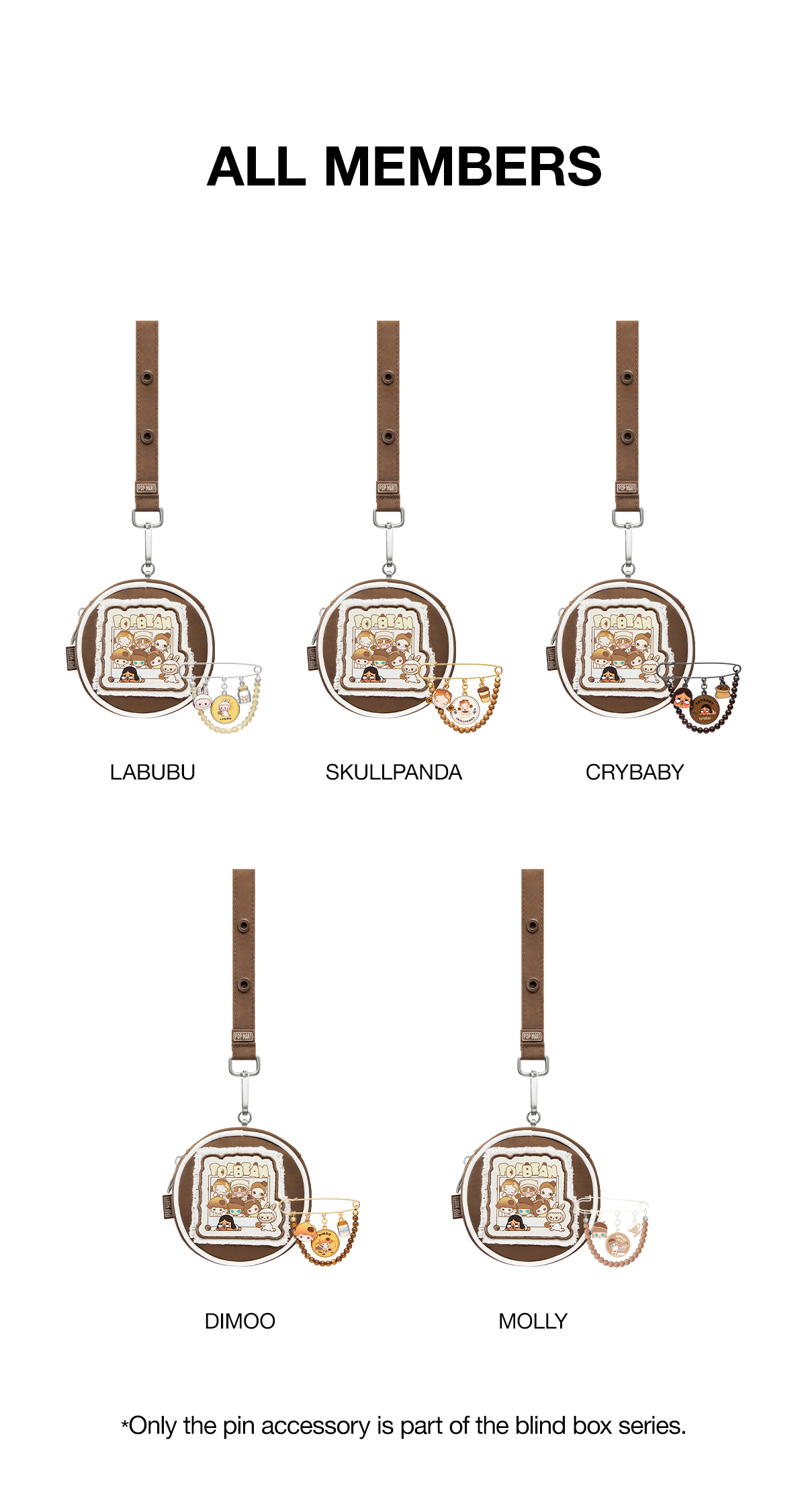 POP BEAN Coffee Factory Series-Perforated Handbag - POP MART (Italy)