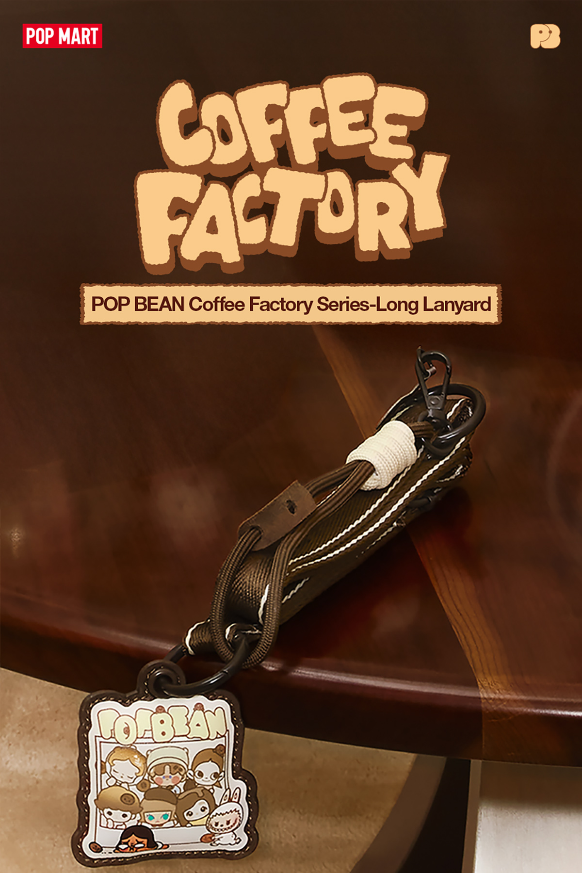 POP BEAN コーヒーファクトリーシリーズ デコレーションチャーム　アソート POP BEAN Coffee Factory Series-Decoration Charm - POP MART