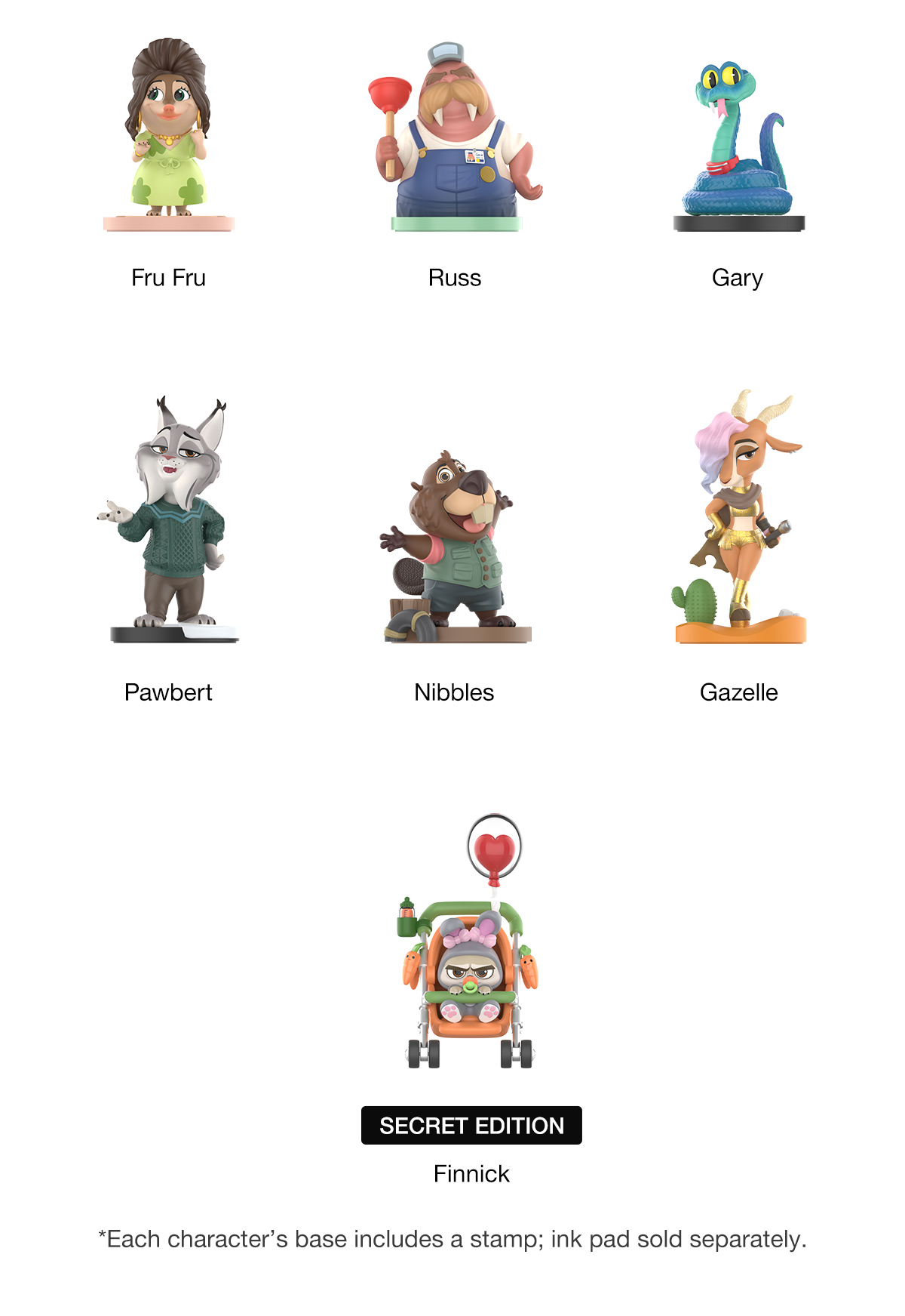 Disney Zootopia: Next Adventure Series Figures - POP MART (Japan)