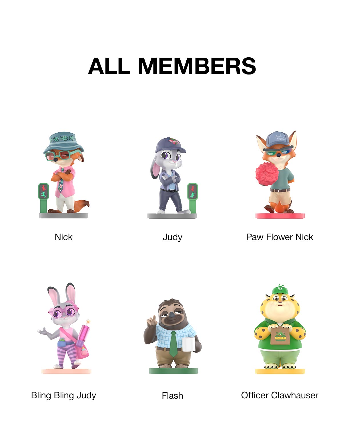 Disney Zootopia: Next Adventure Series Figures - POP MART (Japan)