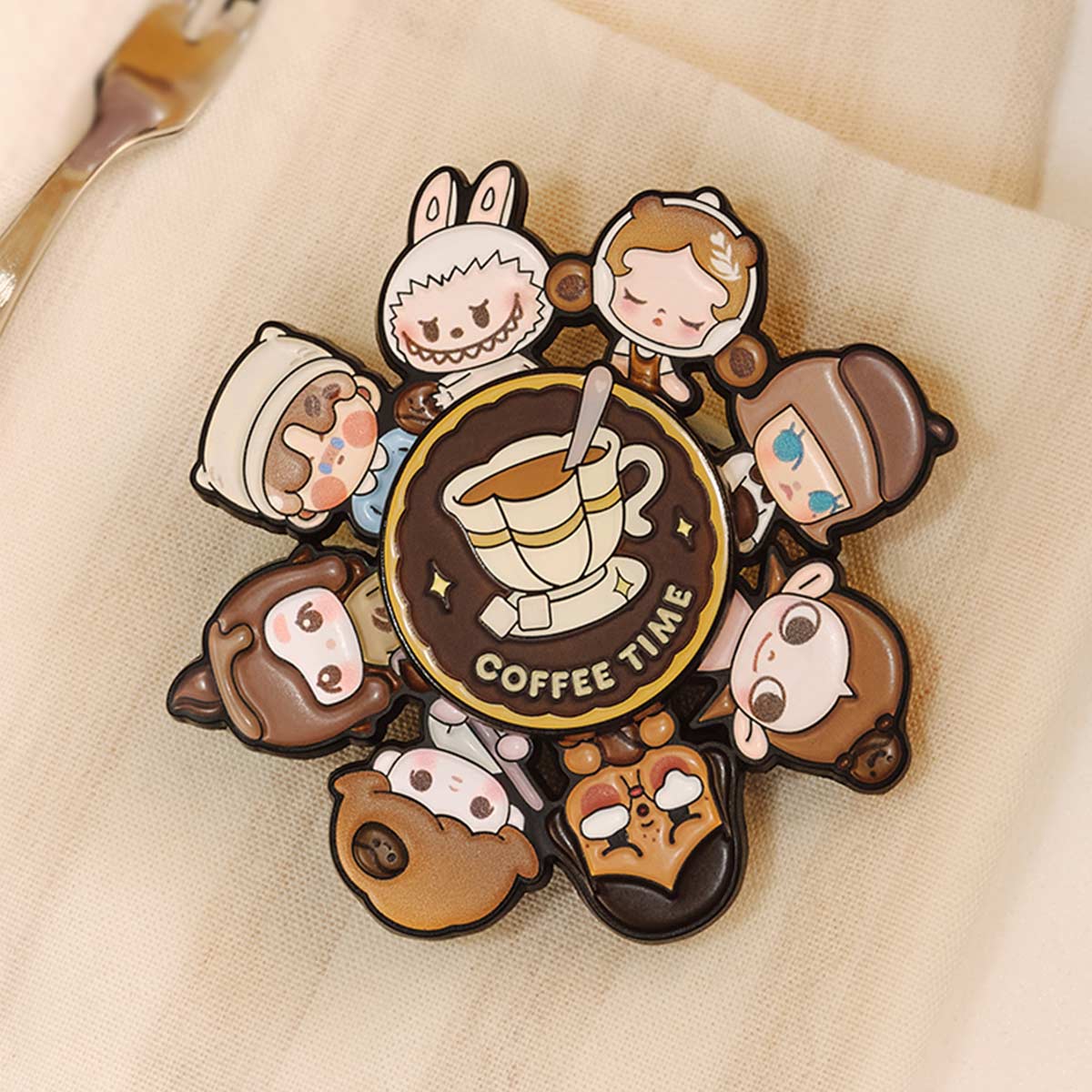 POP BEAN コーヒーファクトリーシリーズバッジ - POP MART (Japan)