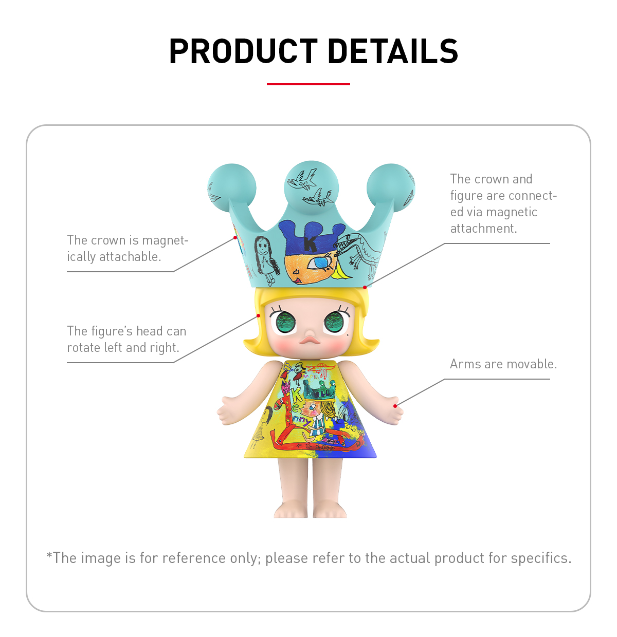 MEGA ROYAL MOLLY 400% Childishness - POP MART (Japan)