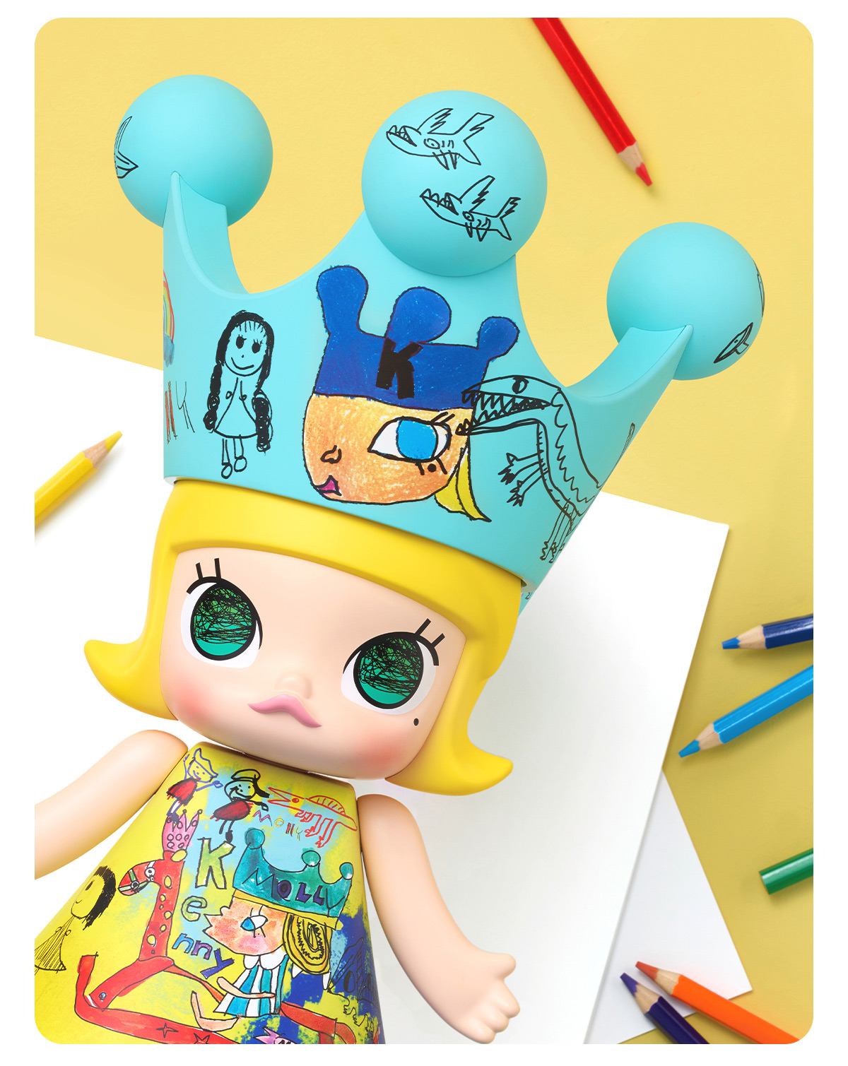 MEGA ROYAL MOLLY 400% Childishness - POP MART (Japan)