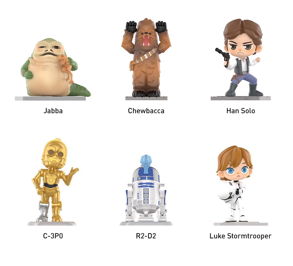 POPMART STAR WARS 3体 Star Wars Series Figures - POP MART (United