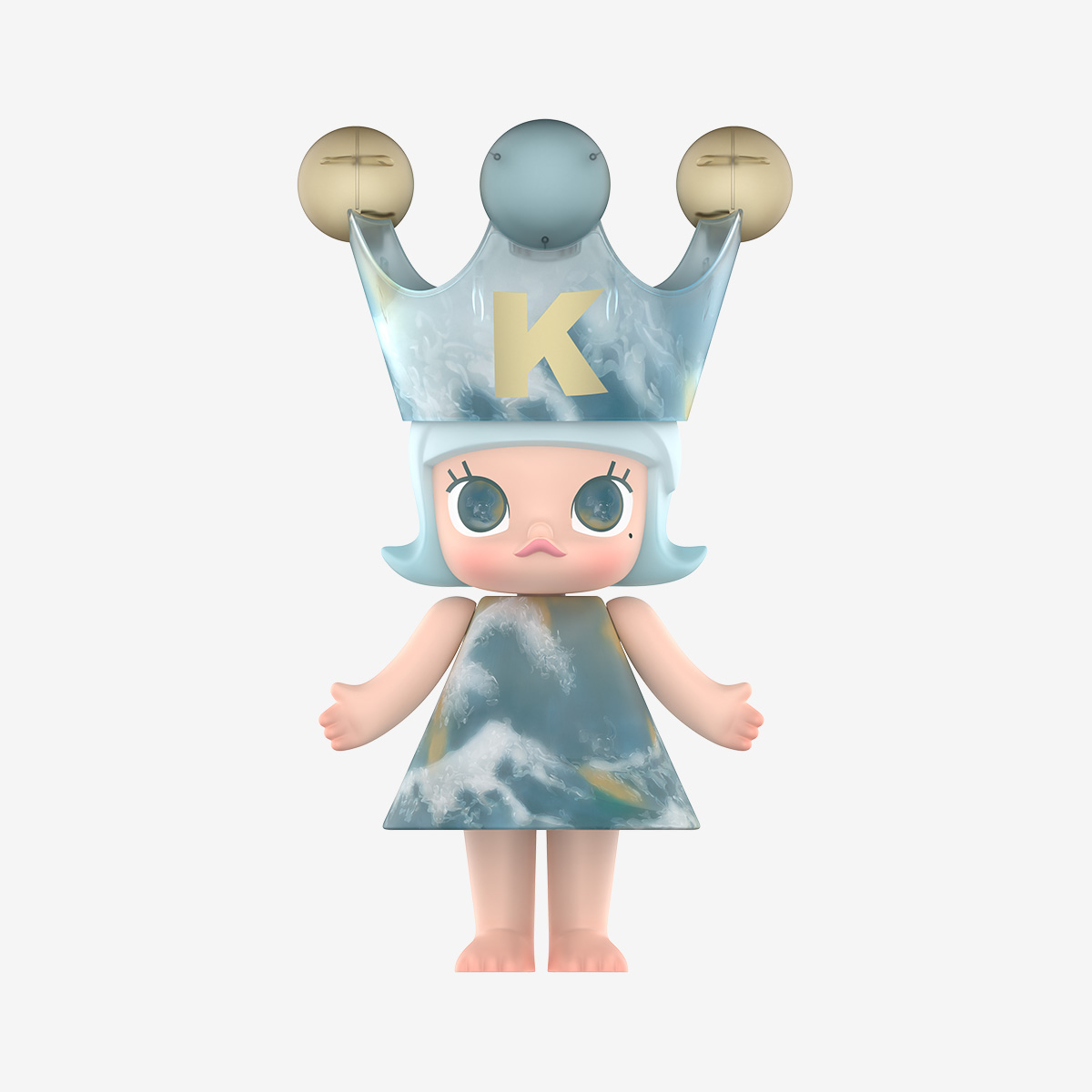 ぬいぐるみ POPMART Mega  Molly  White 400% 400% MEGA Royal Molly 400% Snow White - 白雪公主400% – Art