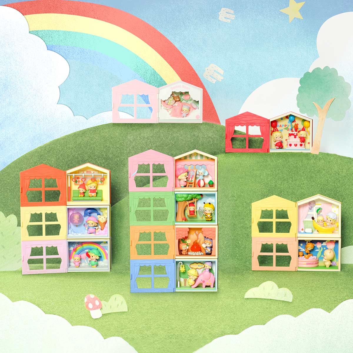 Sweet Bean Celebrate Ordinary Days シリーズ シーンセット - POP