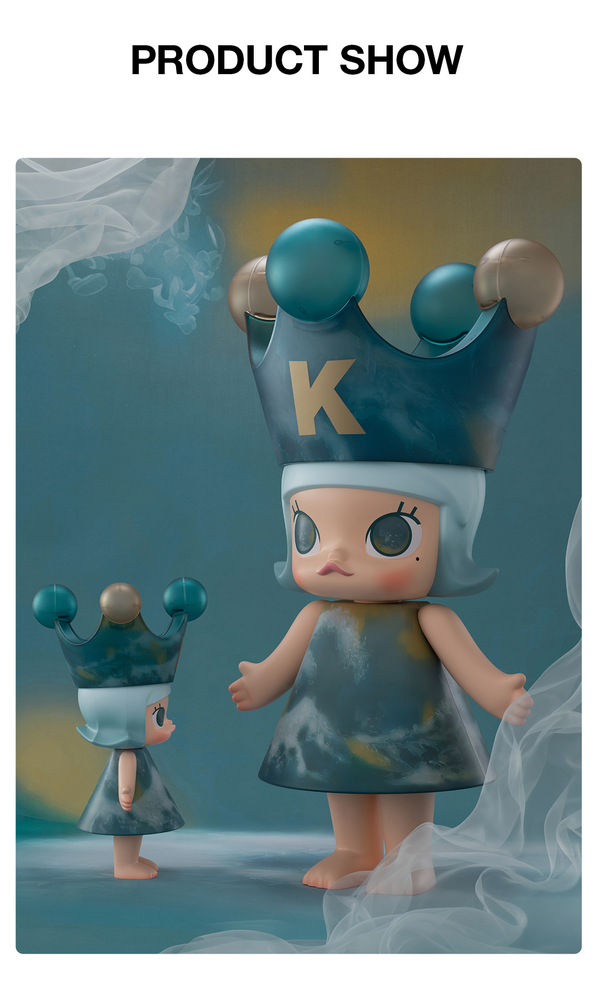 ポップマート メガコレクション メガロイヤルモリー 400% ディディ トゥ ラ MEGA ROYAL MOLLY 400% DIDI-TO LOVE - POP MART (Canada)