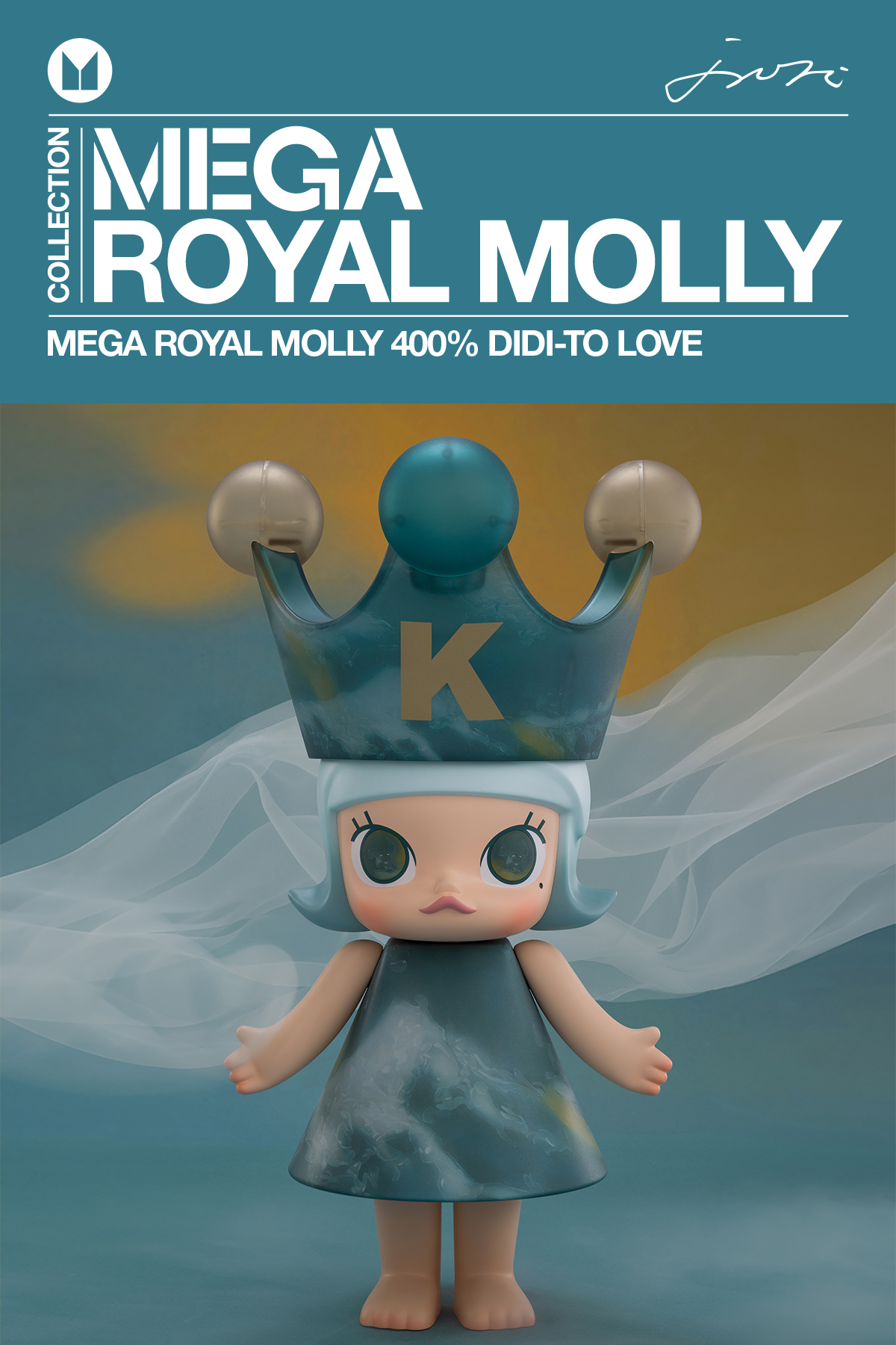 MEGA ROYAL MOLLY 400% DIDI-TO LOVE - POP MART (Japan)