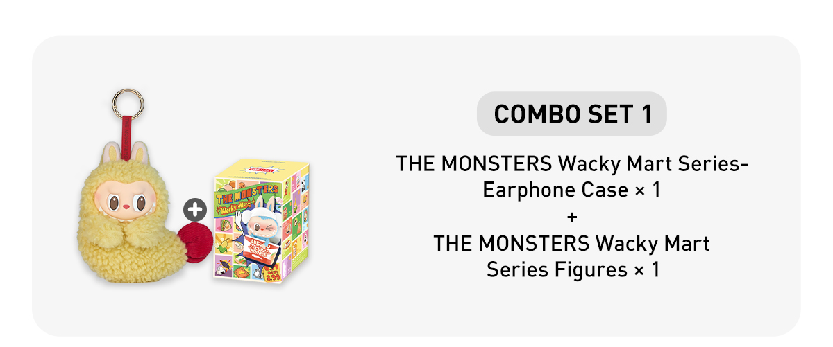 ぬいぐるみ・マスコット POP MART THE MONSTERS Earphone Case THE MONSTERS Wacky Mart Series-Earphone Case - POP MART (Japan)
