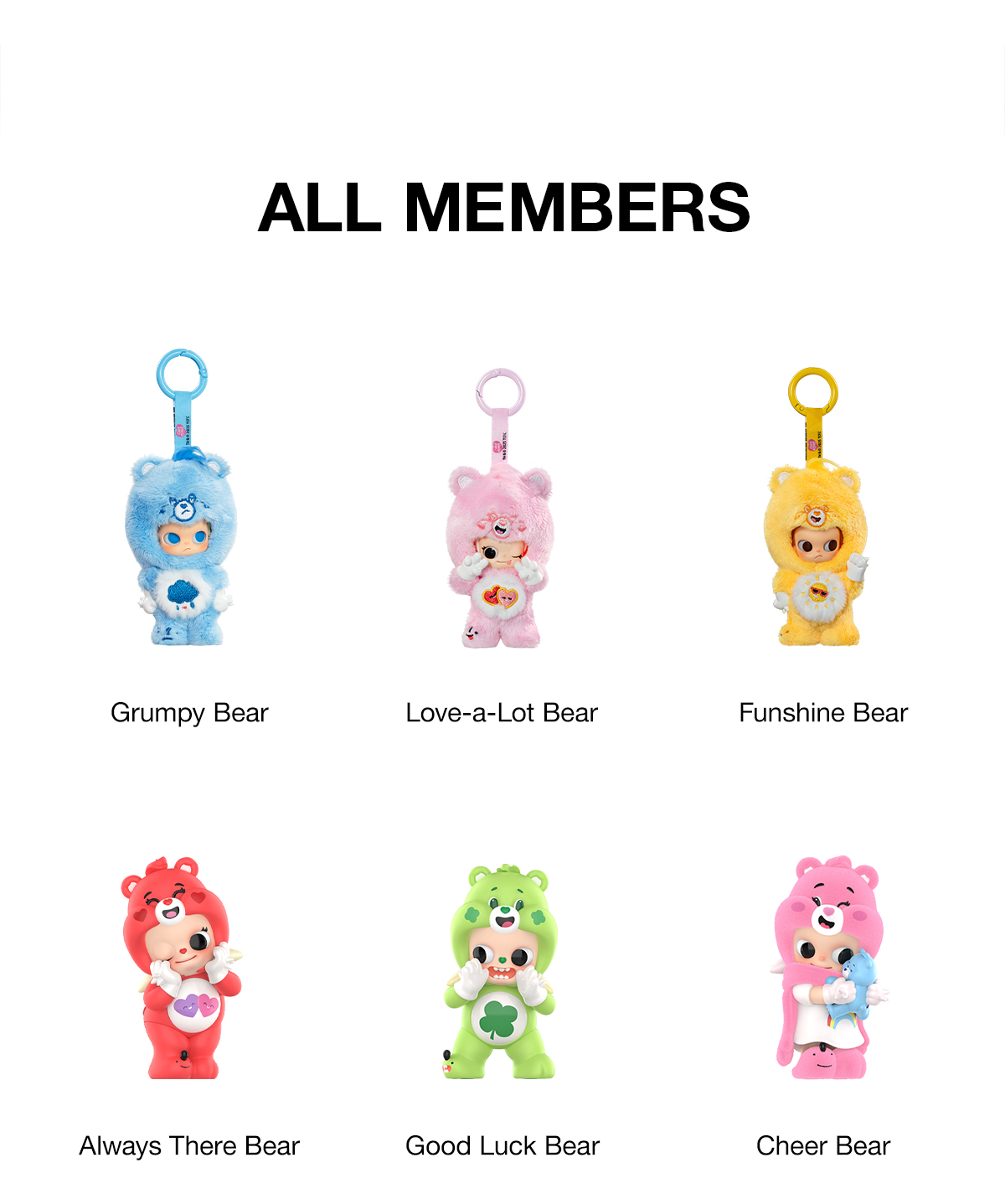 ポップマート　Zsiga×Care Bears GRUMPY BEAR Zsiga × Care Bears Series - Zsiga × 爱心小熊系列 – Art Toy