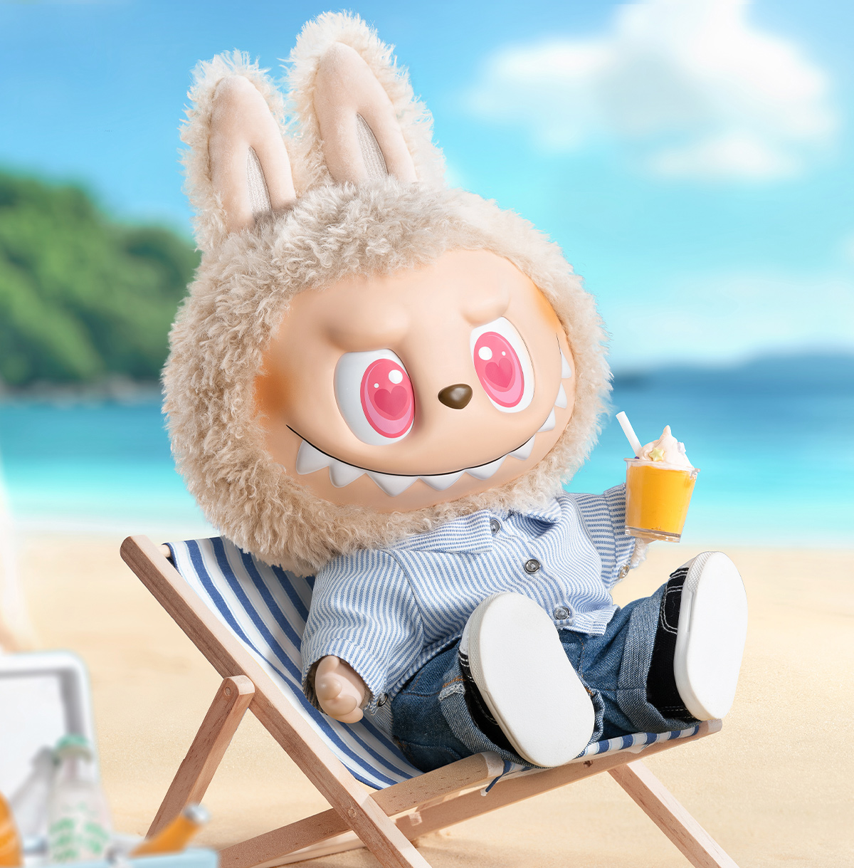 THE MONSTERS - FLIP WITH ME Vinyl Plush Doll - POP MART (Japan)