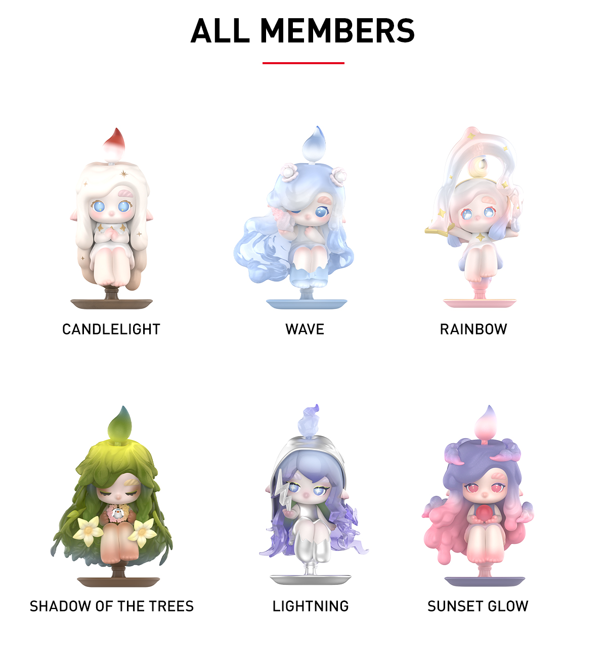 CHAKA Light Sprite Series Figures - POP MART (Japan)