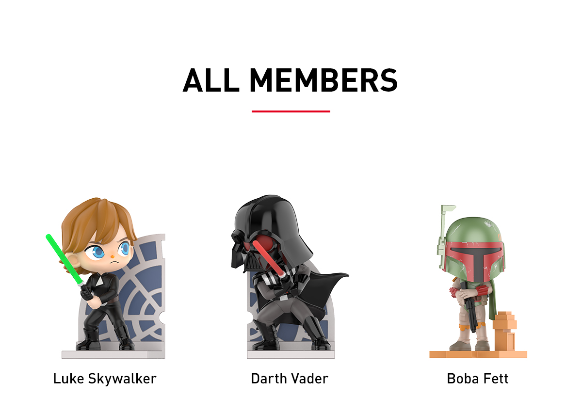 Star Wars Series Figures - POP MART (Japan)