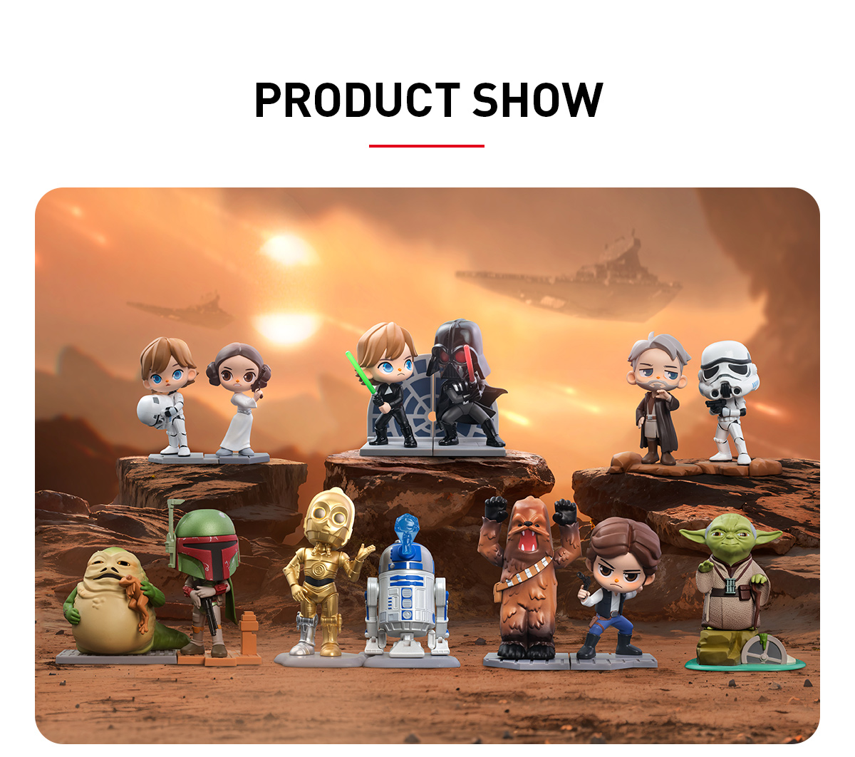 Star Wars Series Figures - POP MART (Japan)