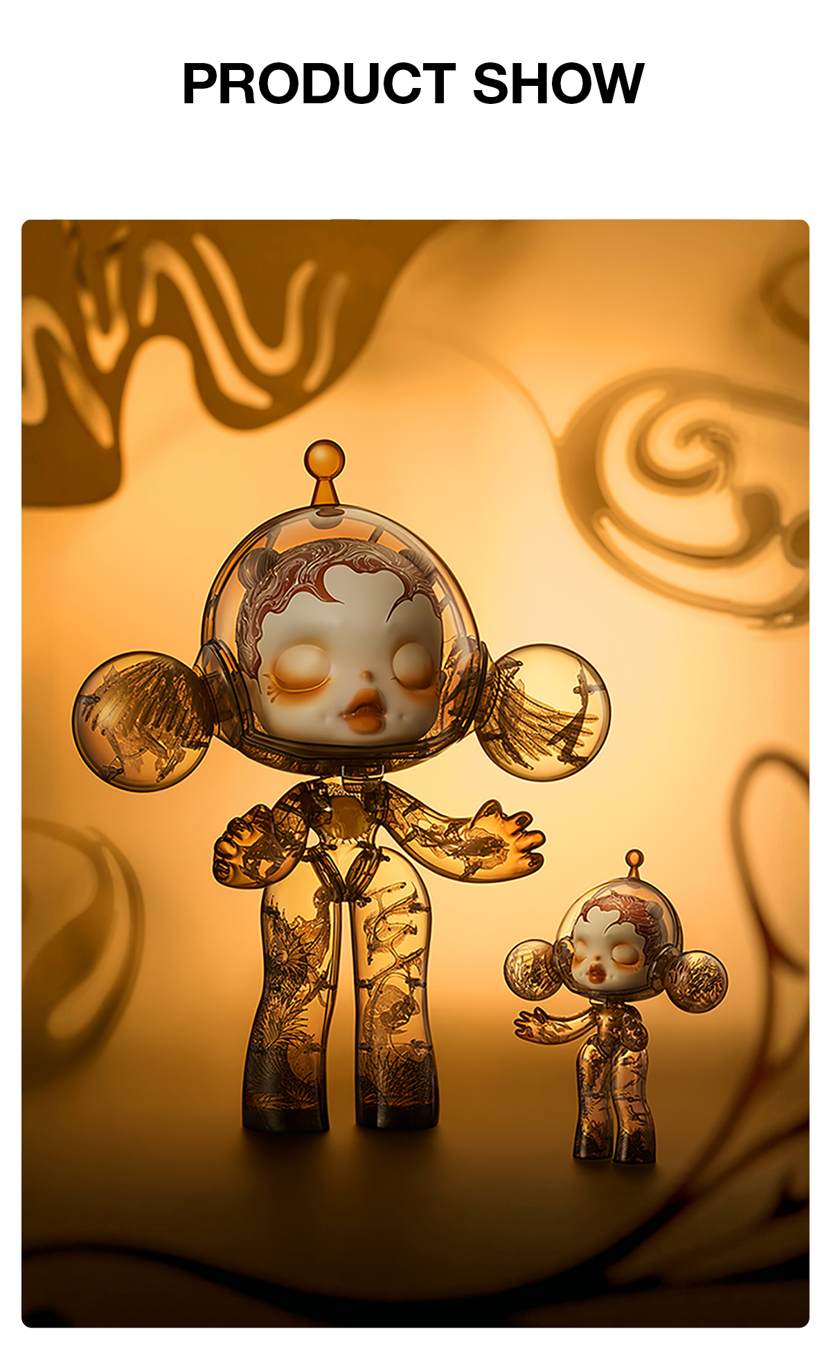 MEGA α SKULLPANDA 400% Wu Jian'an-The Heaven of Nine Levels - POP