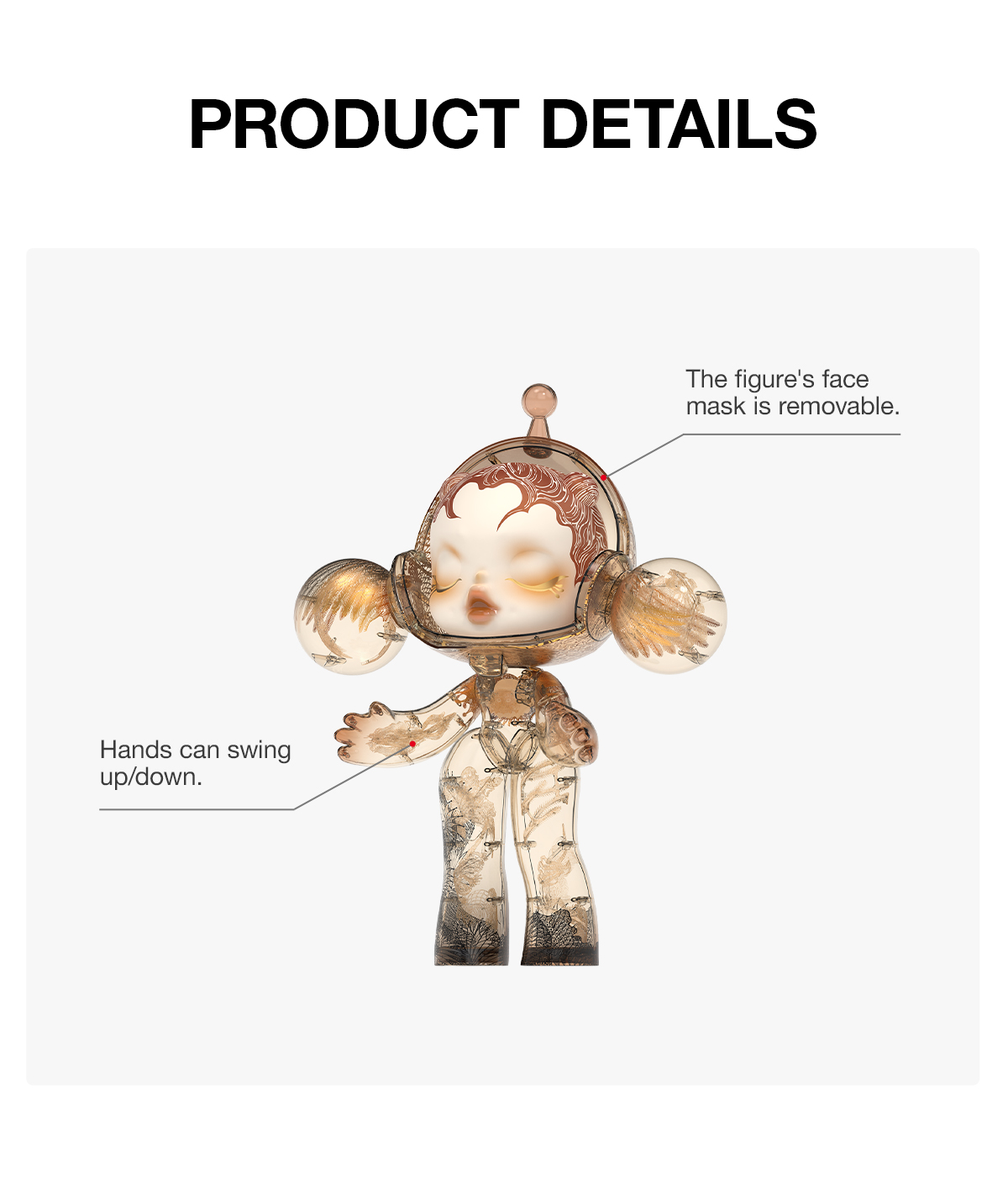 MEGA α SKULLPANDA 400% Wu Jian'an-The Heaven of Nine Levels - POP